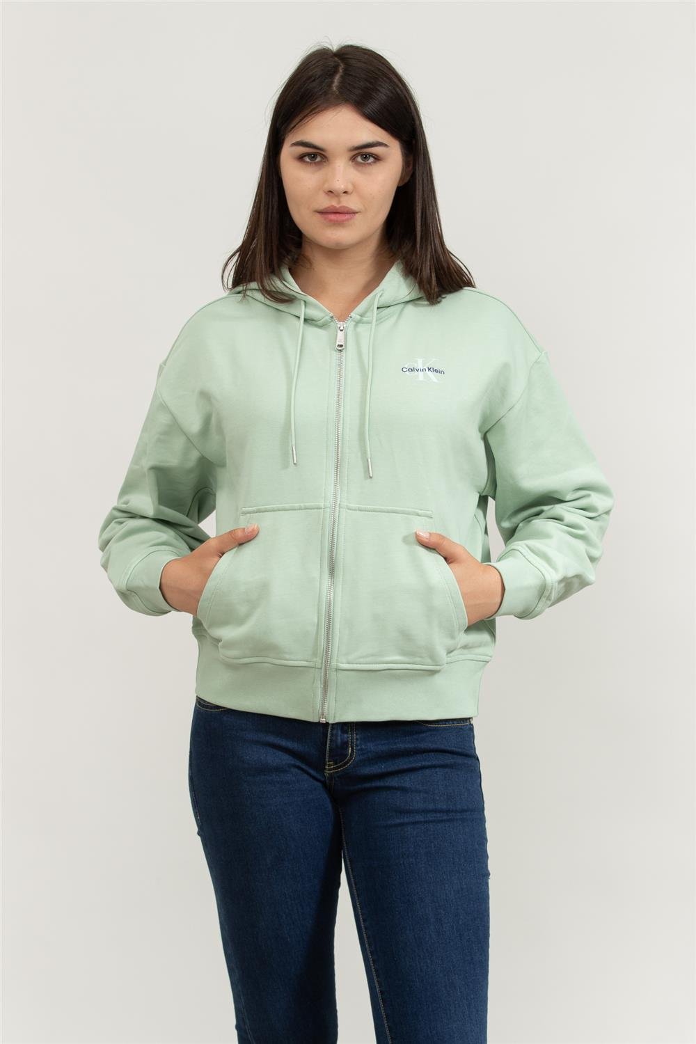 Calvin Klein Kadın Kapüşonlu Sweatshirt