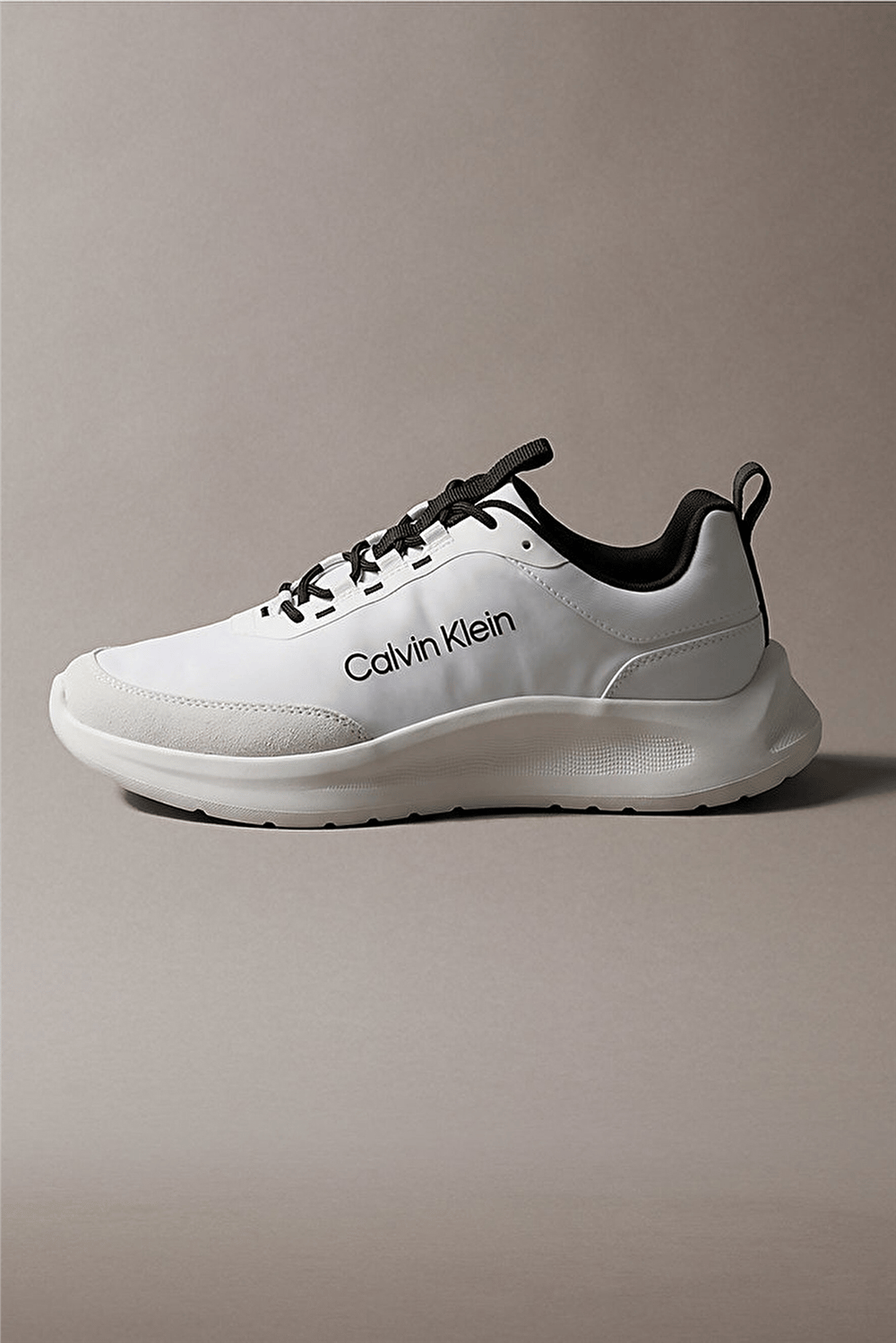 Calvin Klein Light Eva Runn Ess Laceup Ny-Su Erkek Sneaker Beyaz