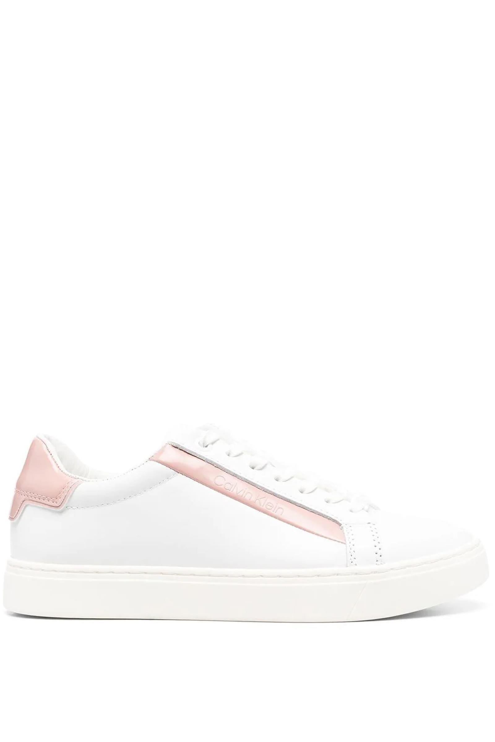 Calvin Klein Logo Cupsole Lace Up Kadın Sneaker