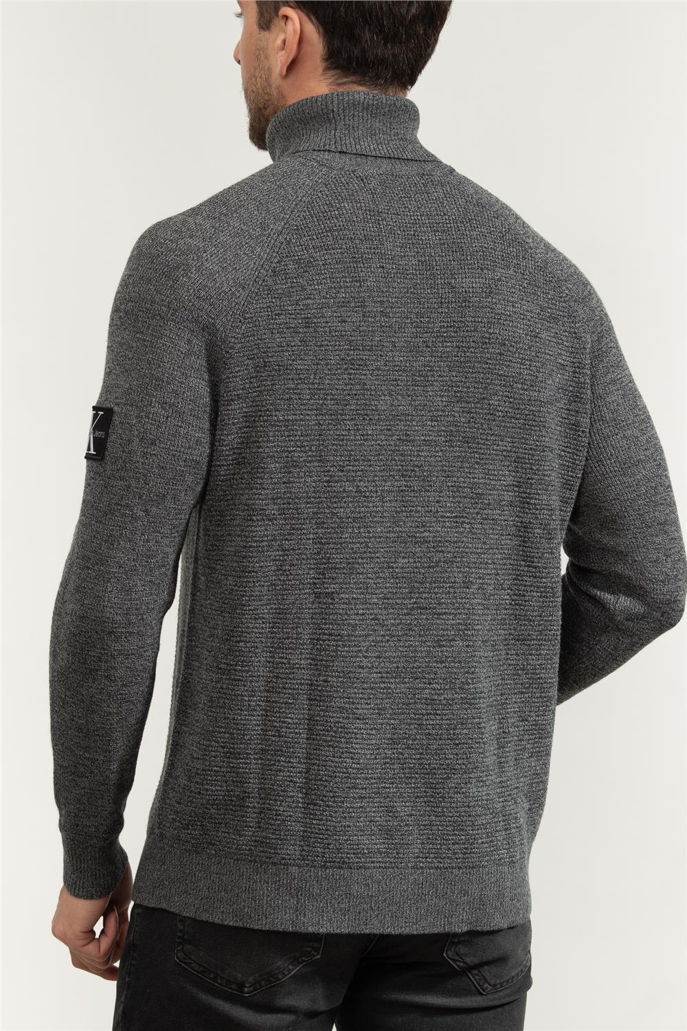 Calvin Klein Logo Erkek Triko