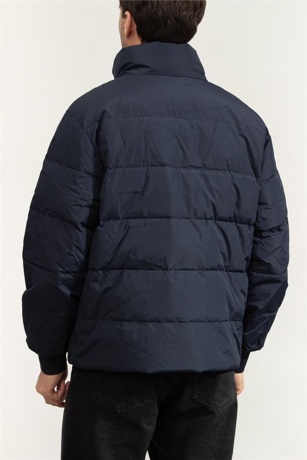 Calvin Klein LS Chenille Stand Collar Puffer Erkek Şişme Mont