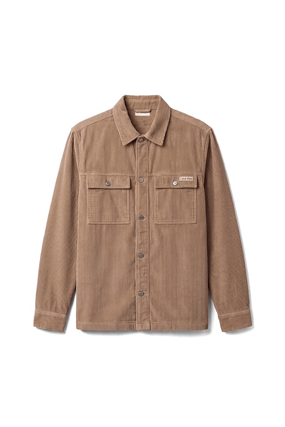 Calvin Klein Ls Corduroy Easy Overshirt Erkek Gömlek