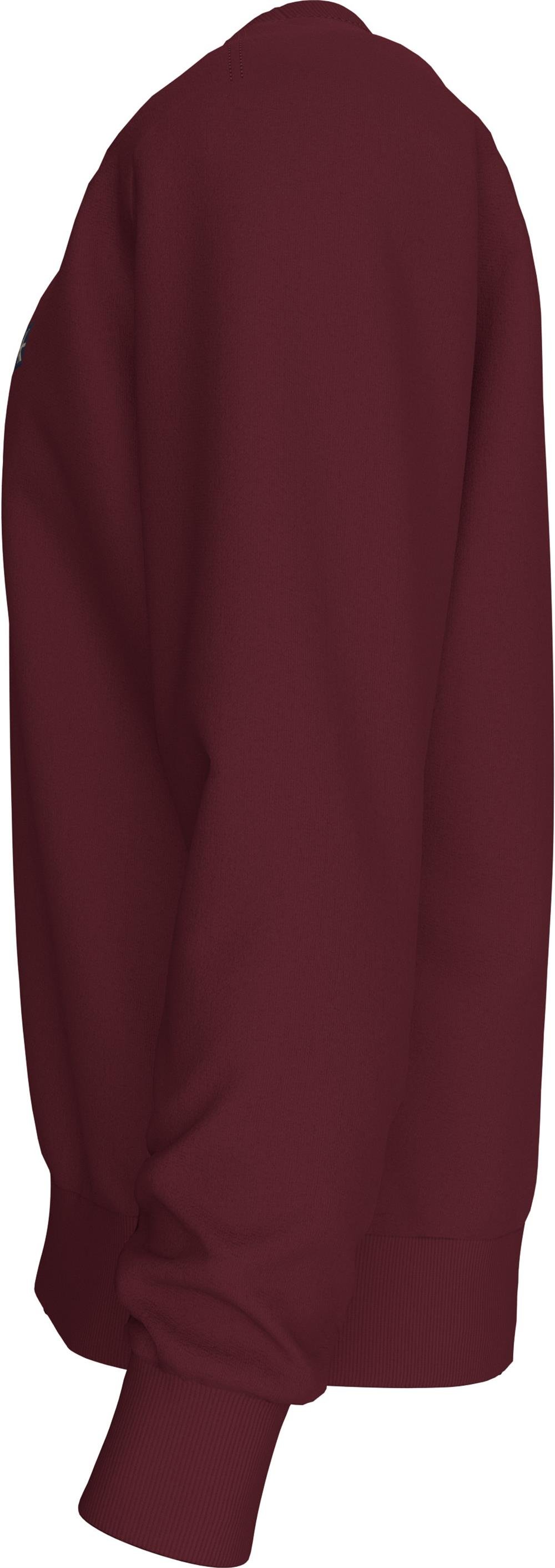 Calvin Klein Ls Eu 350Terry Badge Cn Erkek Bisiklet Yaka Sweatshirt