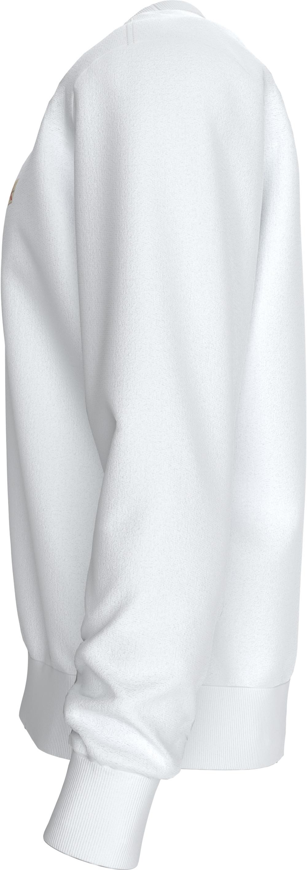 Calvin Klein Ls Eu 350Terry Badge Cn Erkek Bisiklet Yaka Sweatshirt
