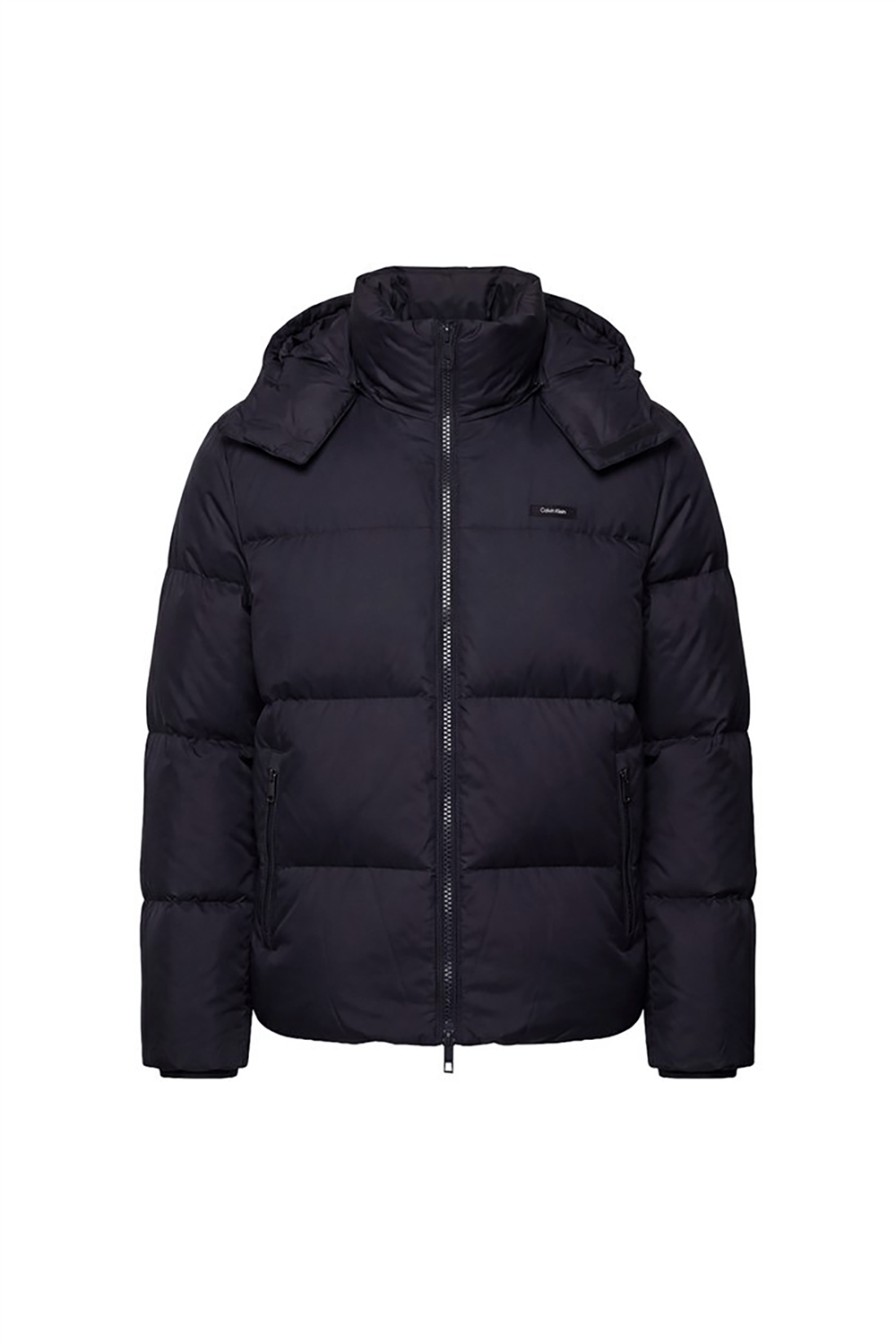 Calvin Klein Ls Nylon Detachable Hood Down Pu Erkek Mont Lacivert