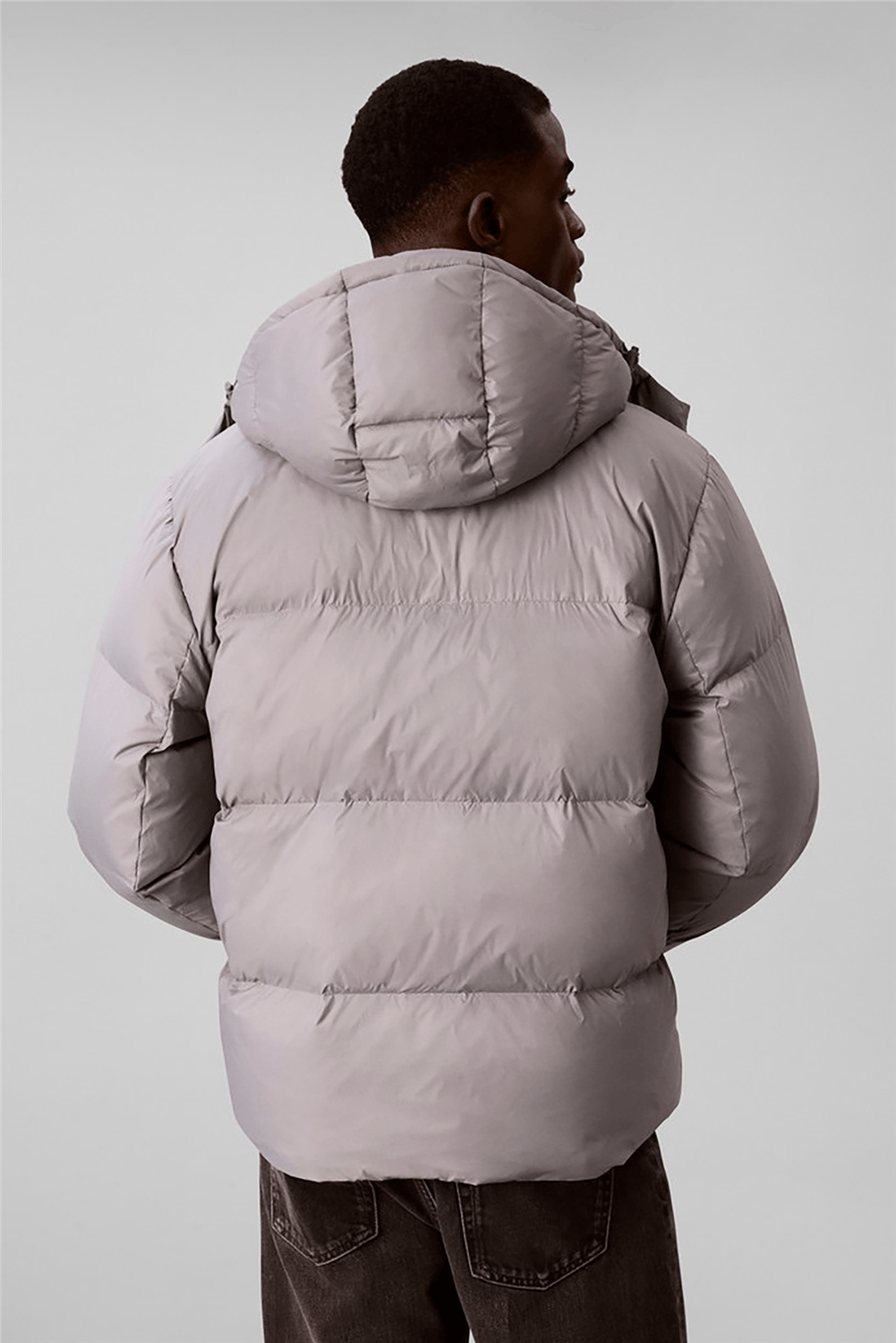 Calvin Klein Ls Nylon Detachable Hood Down Pu Erkek Mont