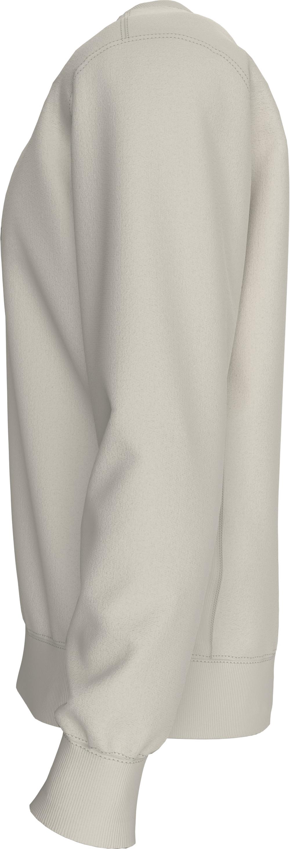 Calvin Klein Ls Premium Terry Monologo Cn Erkek Bisiklet Yaka Sweatshirt