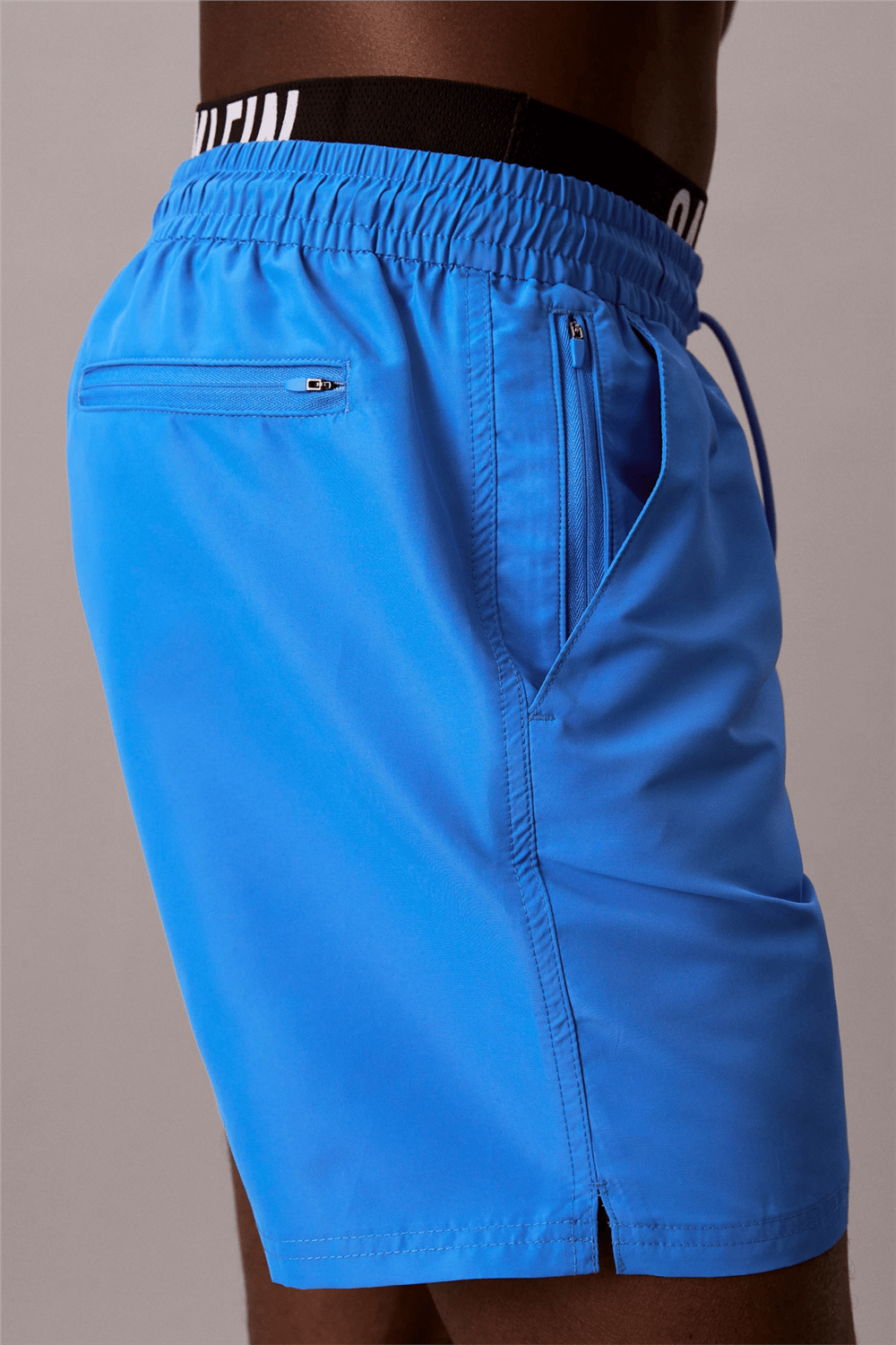 Calvin Klein Medium Drawstring Bo Erkek Şort Mayo Mavi