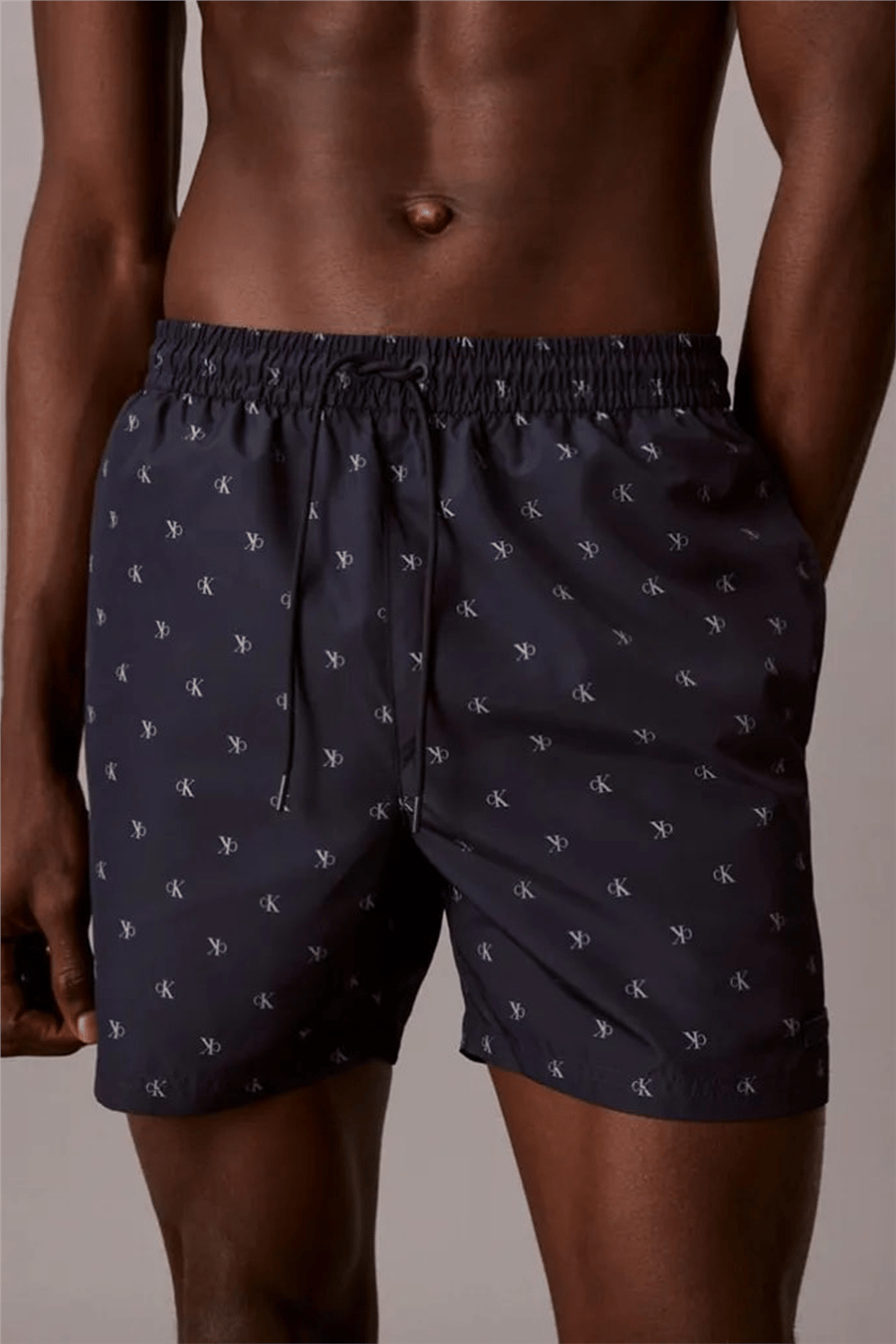 Calvin Klein Medium Drawstring Co Erkek Şort Mayo Mavi