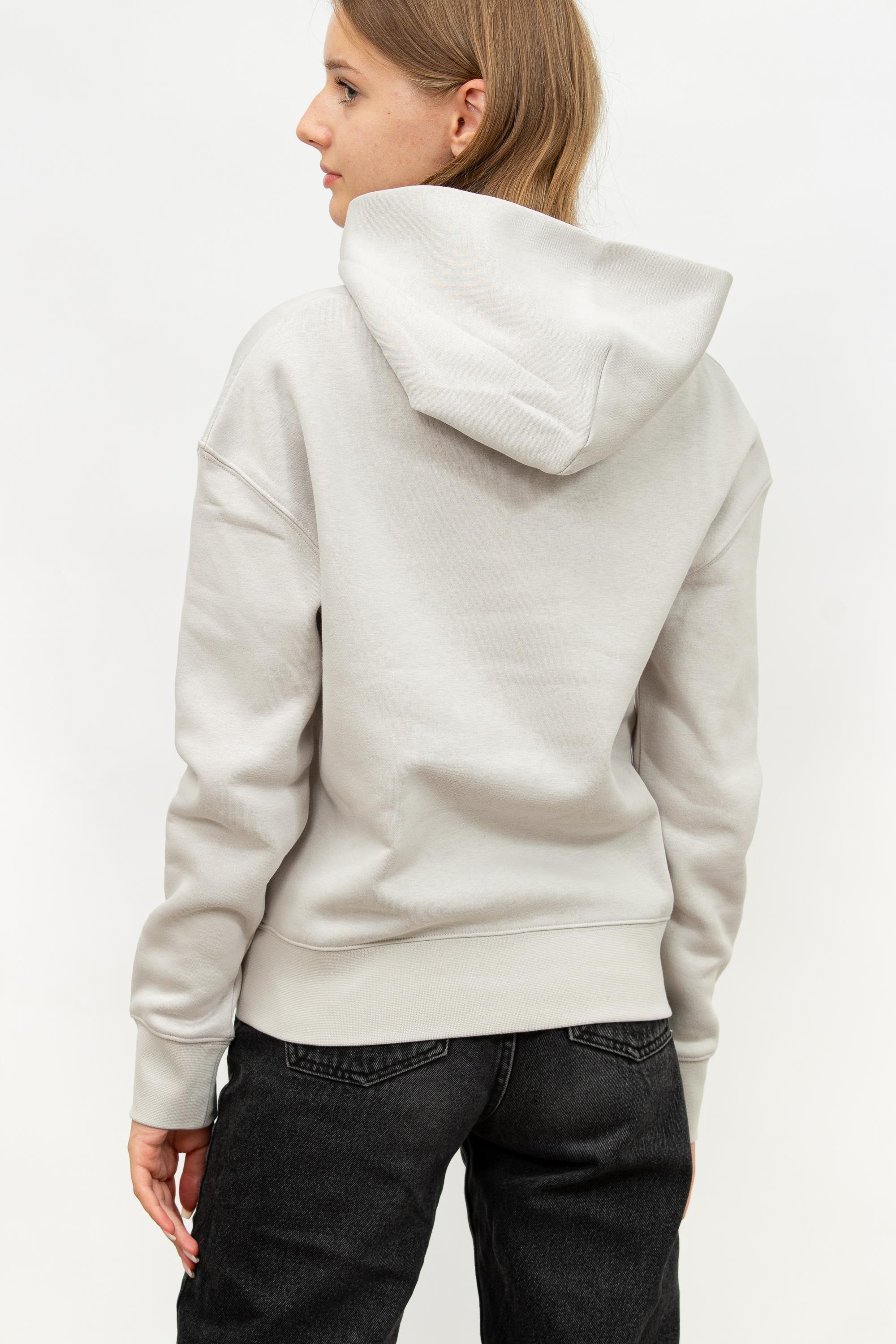 Calvin Klein Metallic Micro Logo Kadın Kapüşonlu Sweatshirt