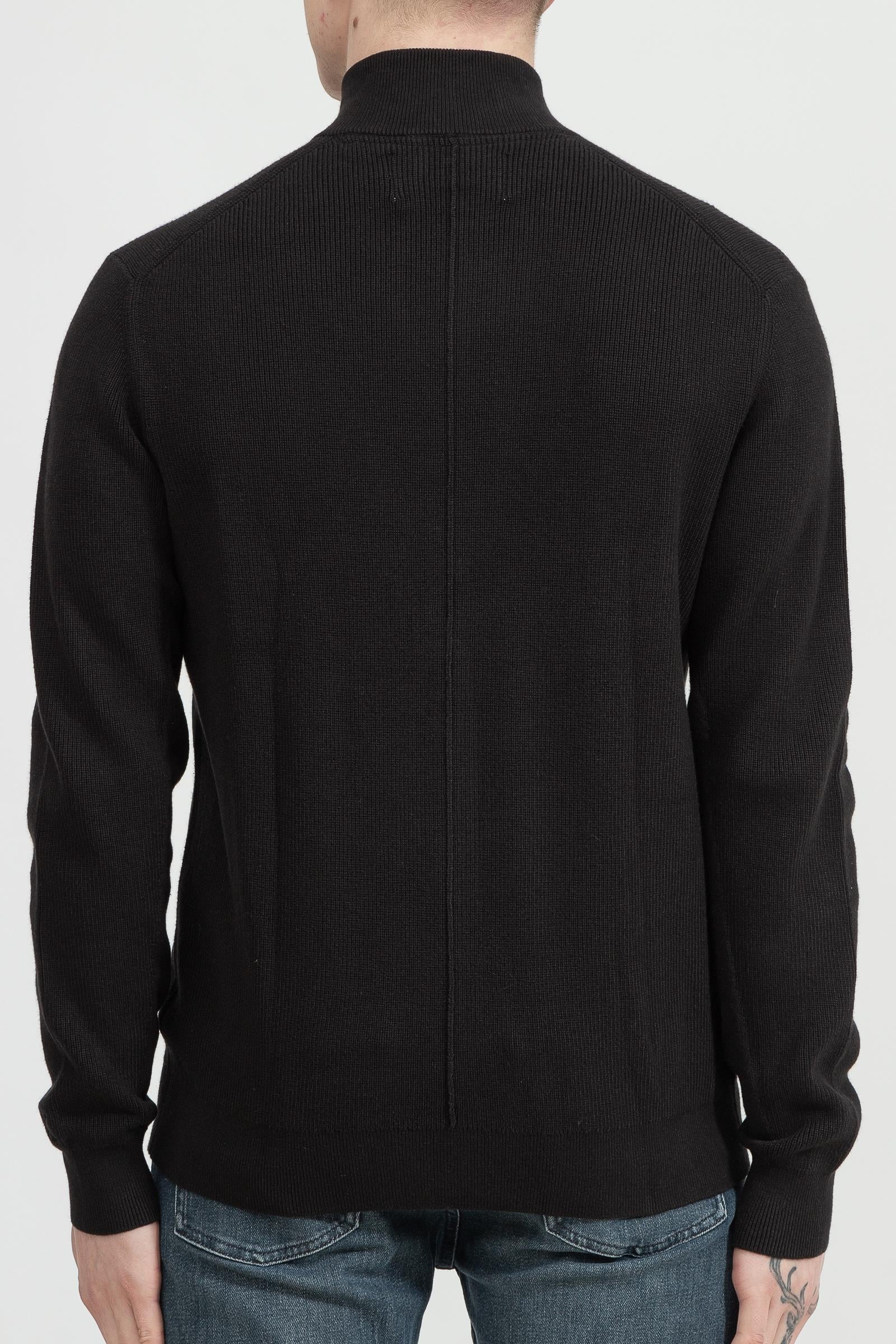 Calvin Klein Micro Branding Full Zip Cardigan Erkek Hırka