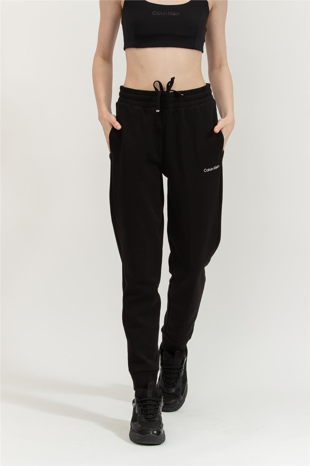 Calvin Klein Micro Logo Ess Slim Kadın Eşofman Altı