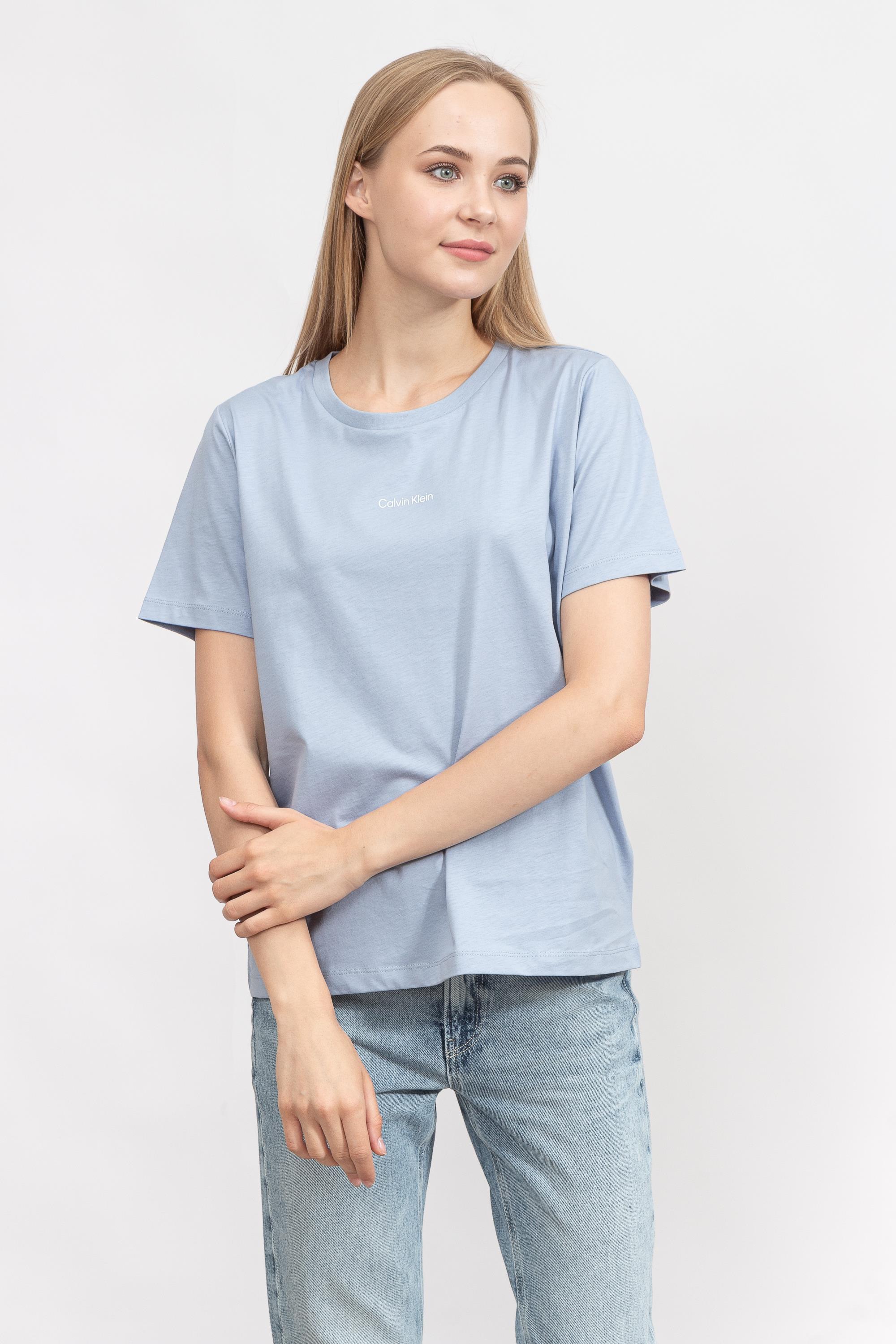 Calvin Klein Micro Logo Kadın Bisiklet Yaka T-Shirt