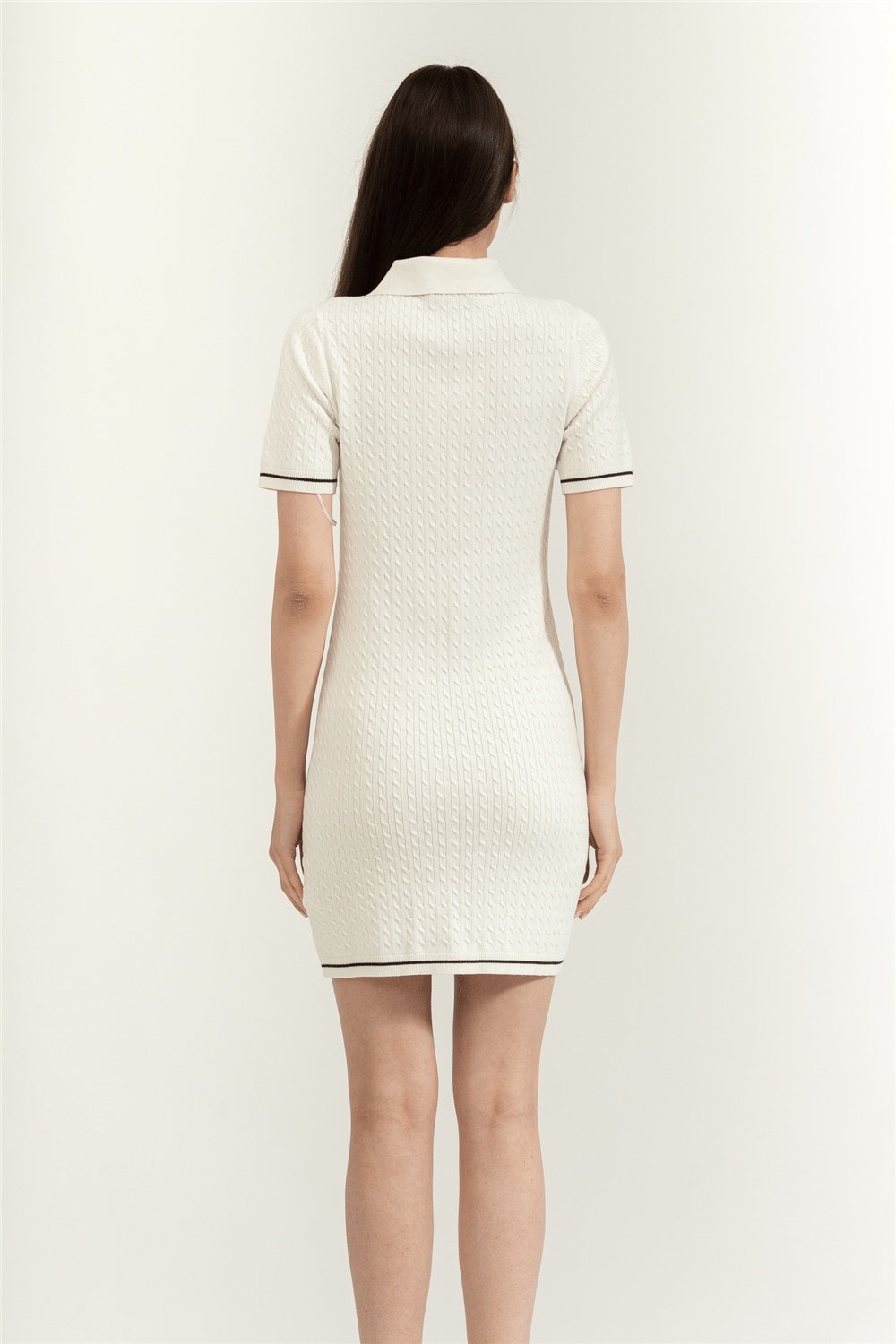 Calvin Klein Microcable Mini Dres Kadın Elbise