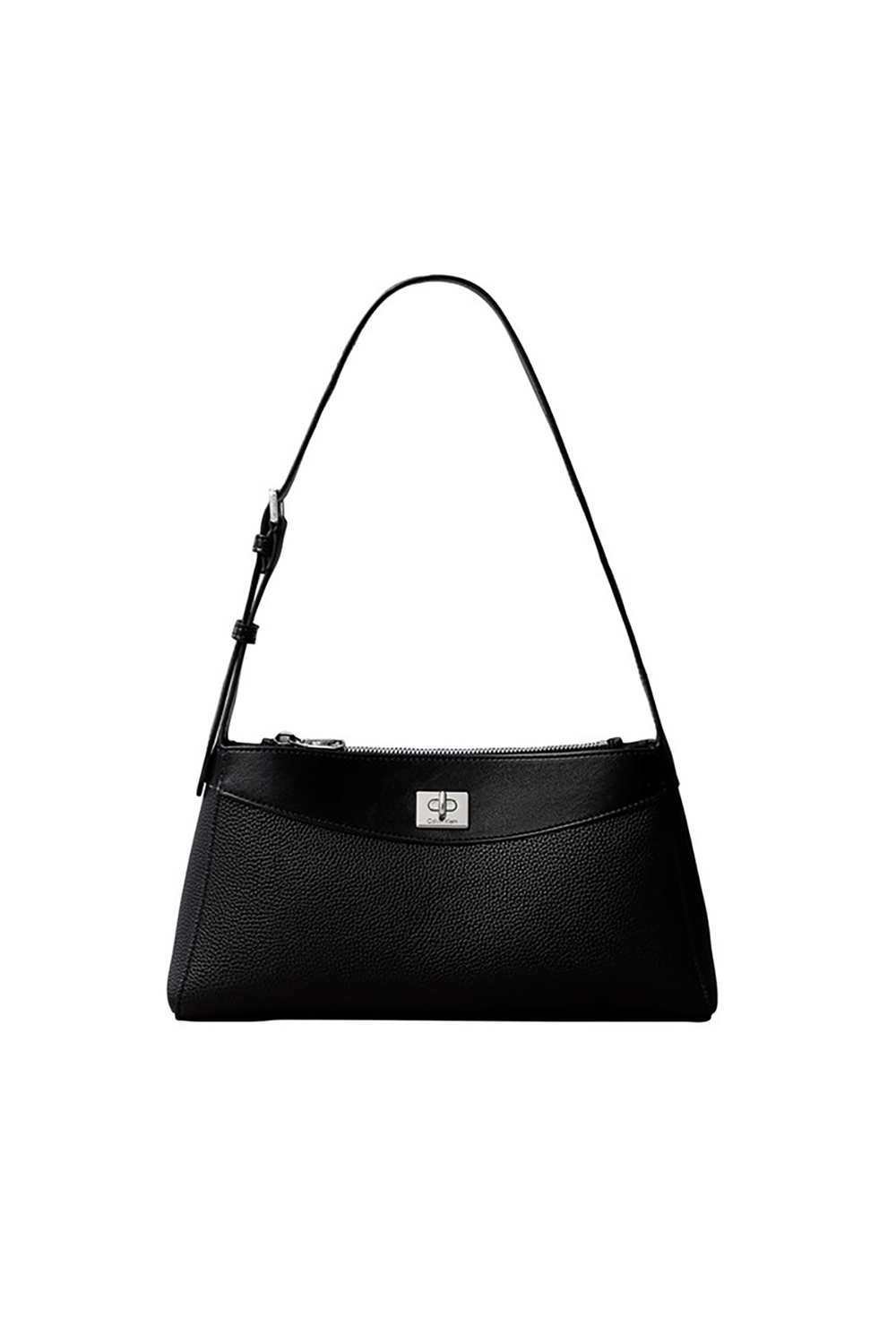Calvin Klein Mix Media Shoulder Bag Kadın Omuz Çantası Siyah