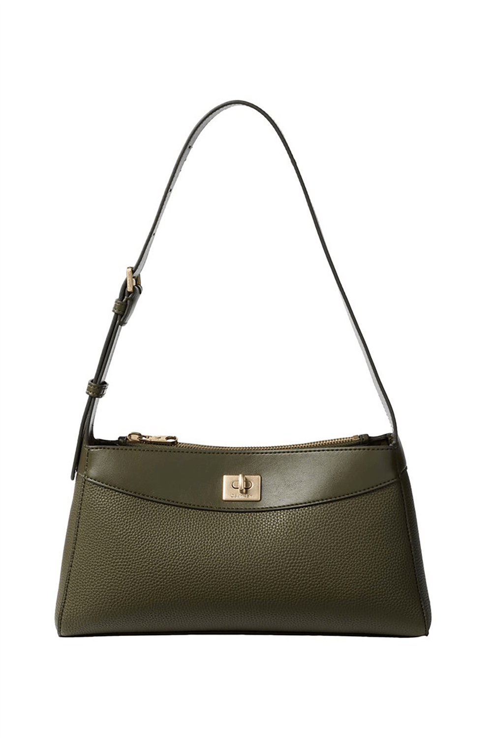 Calvin Klein Mix Media Shoulder Bag Kadın Omuz Çantası Yeşil