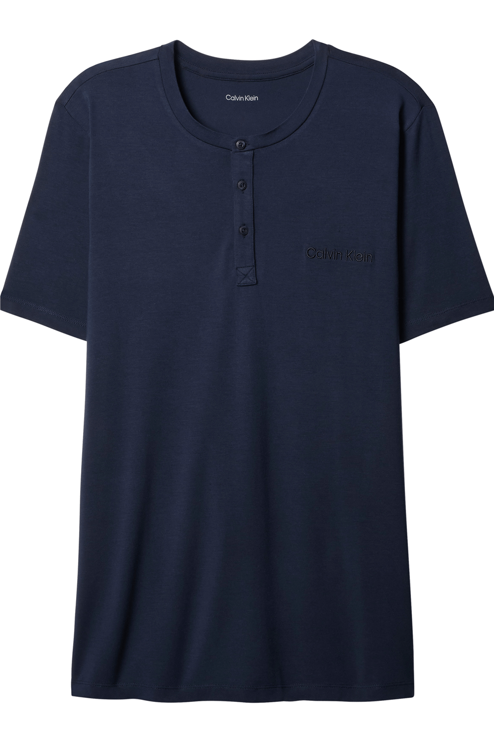 Calvin Klein Modal S/S Henley Erkek Pijama Üstü