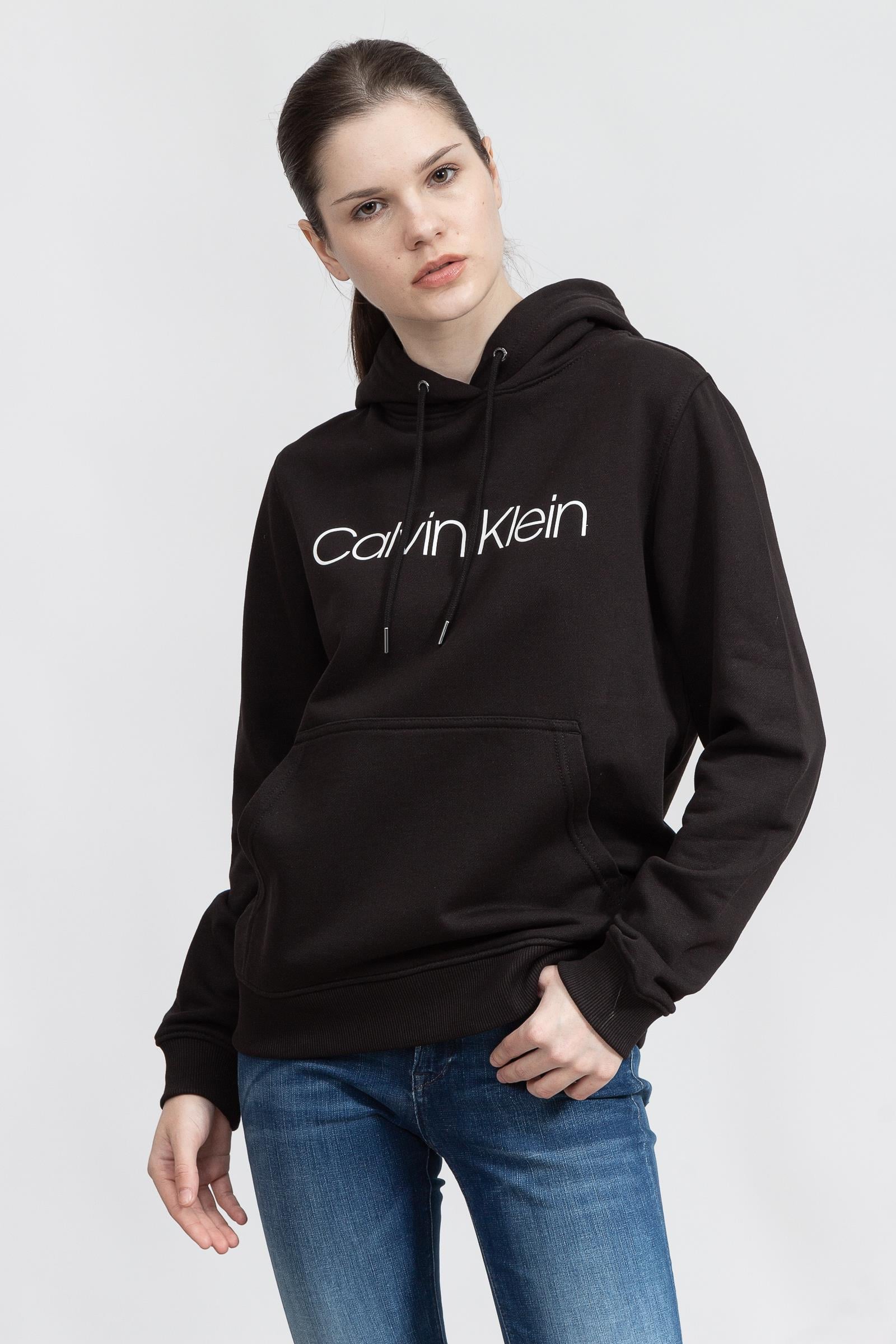 Calvin Klein Modern Essentials Kadın Kapüşonlu Sweatshirt