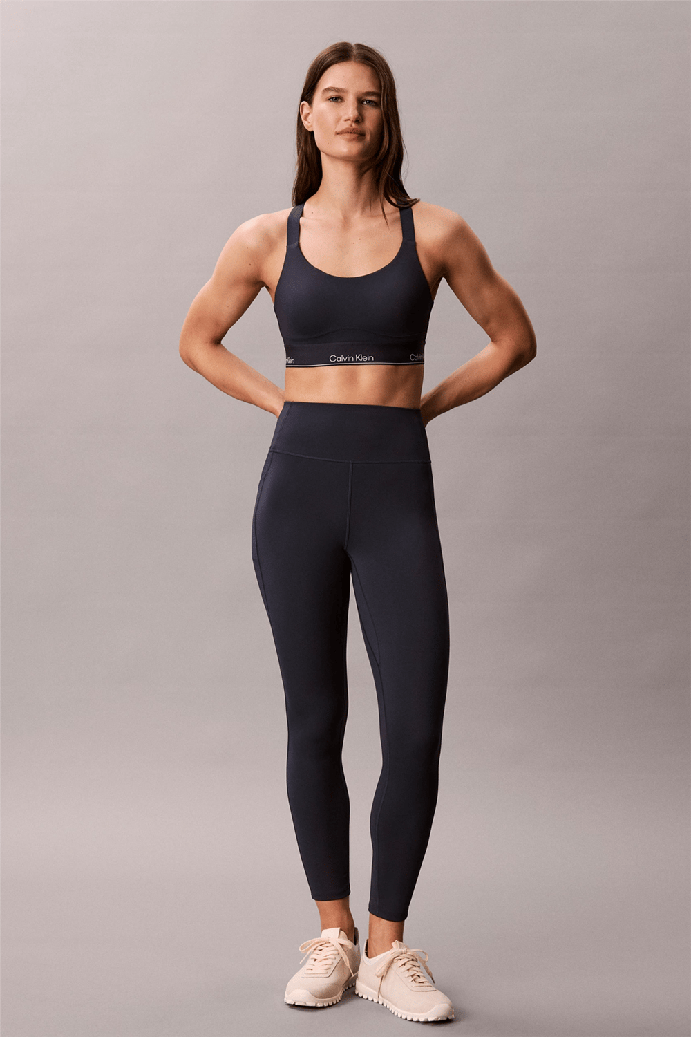 Calvin Klein Modern Sport High Support Bra Ea Kadın Sporcu Sütyen Mavi