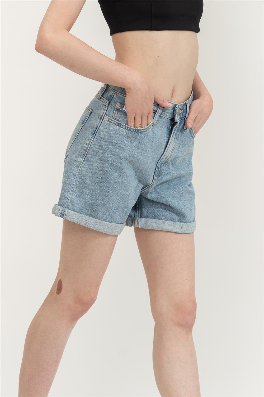 Calvin Klein Mom Kadın Penye Şort