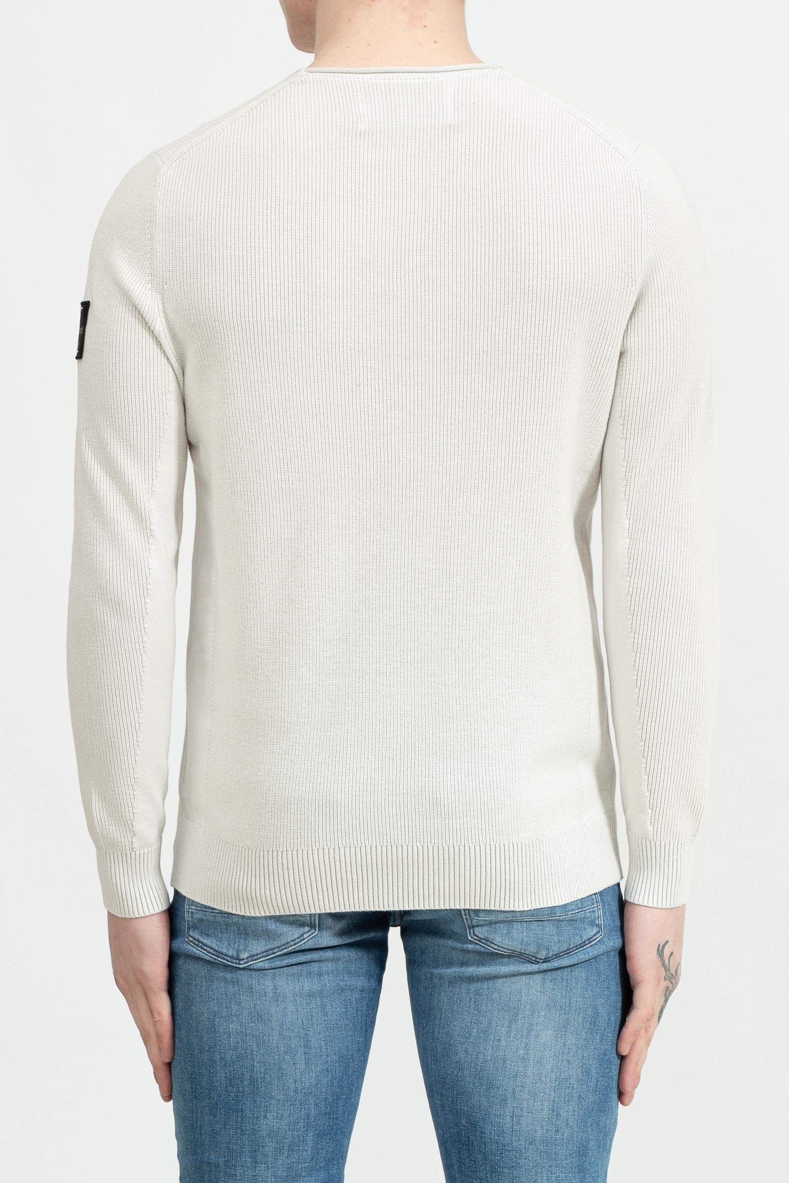 Calvin Klein Monogram Badge Crew Neck Sweater Erkek Triko