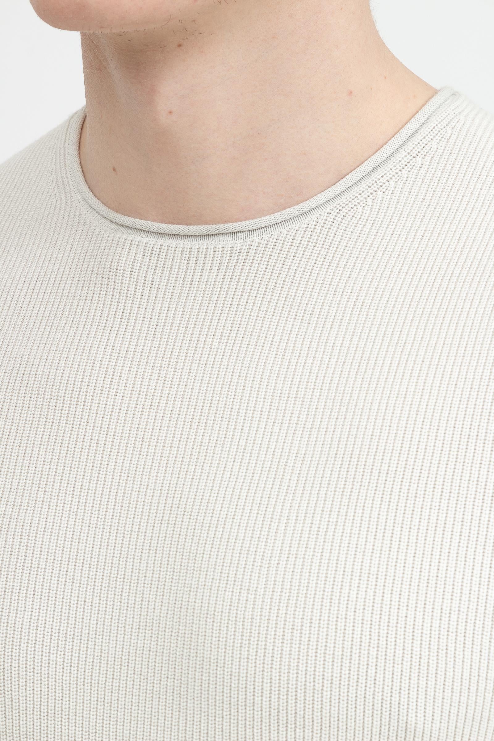 Calvin Klein Monogram Badge Crew Neck Sweater Erkek Triko