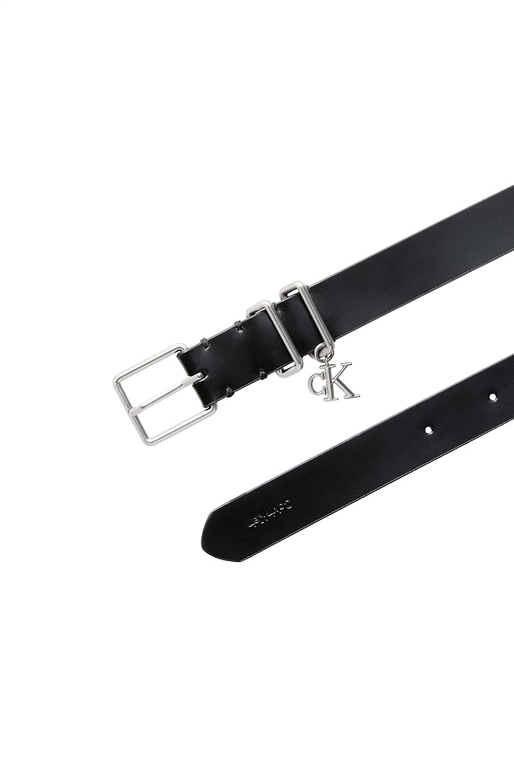 Calvin Klein Monogram Charm Keeper Belt 25Mm Kadın Kemer