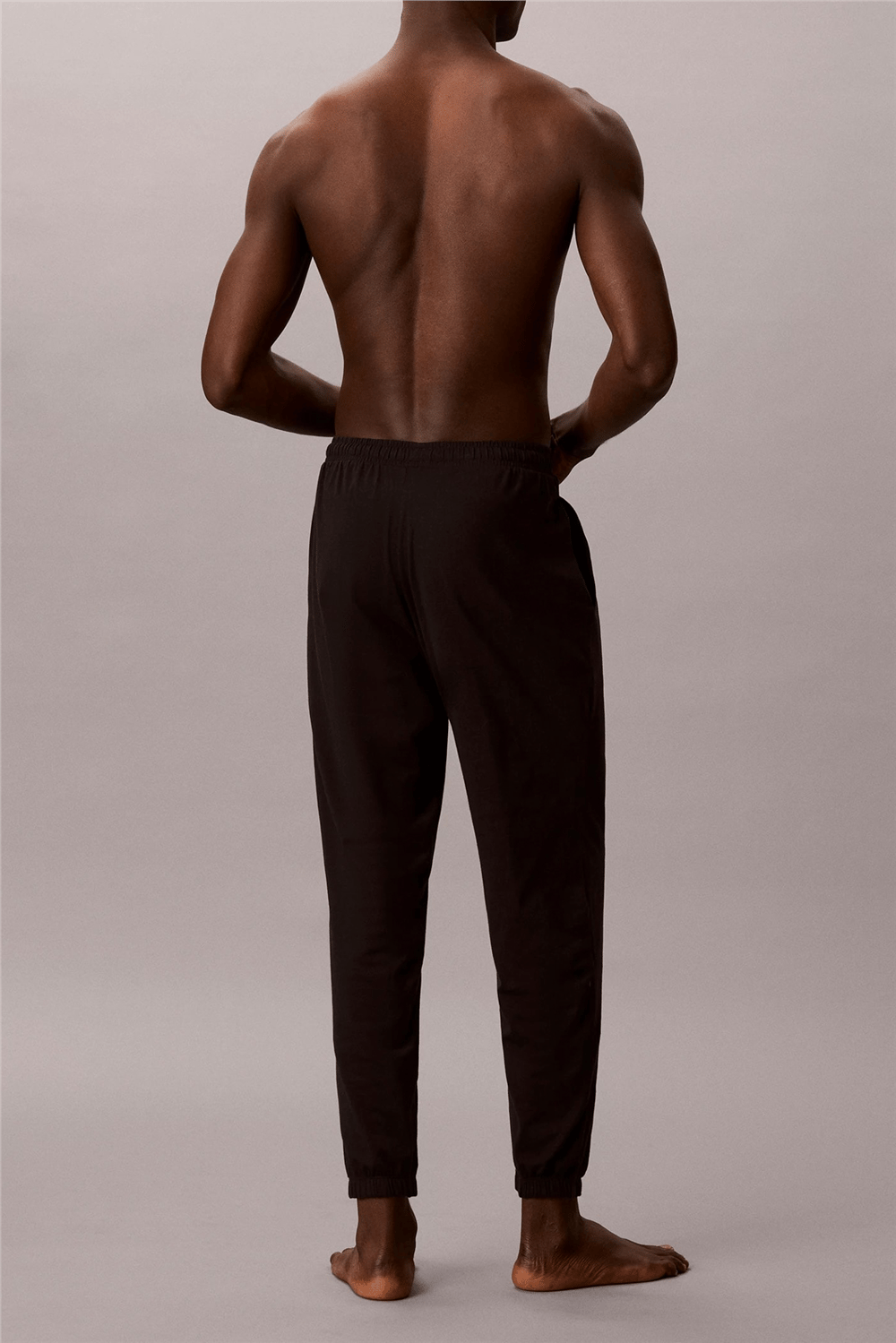 Calvin Klein Monogram Sleep Jogge Erkek Pijama Altı Siyah