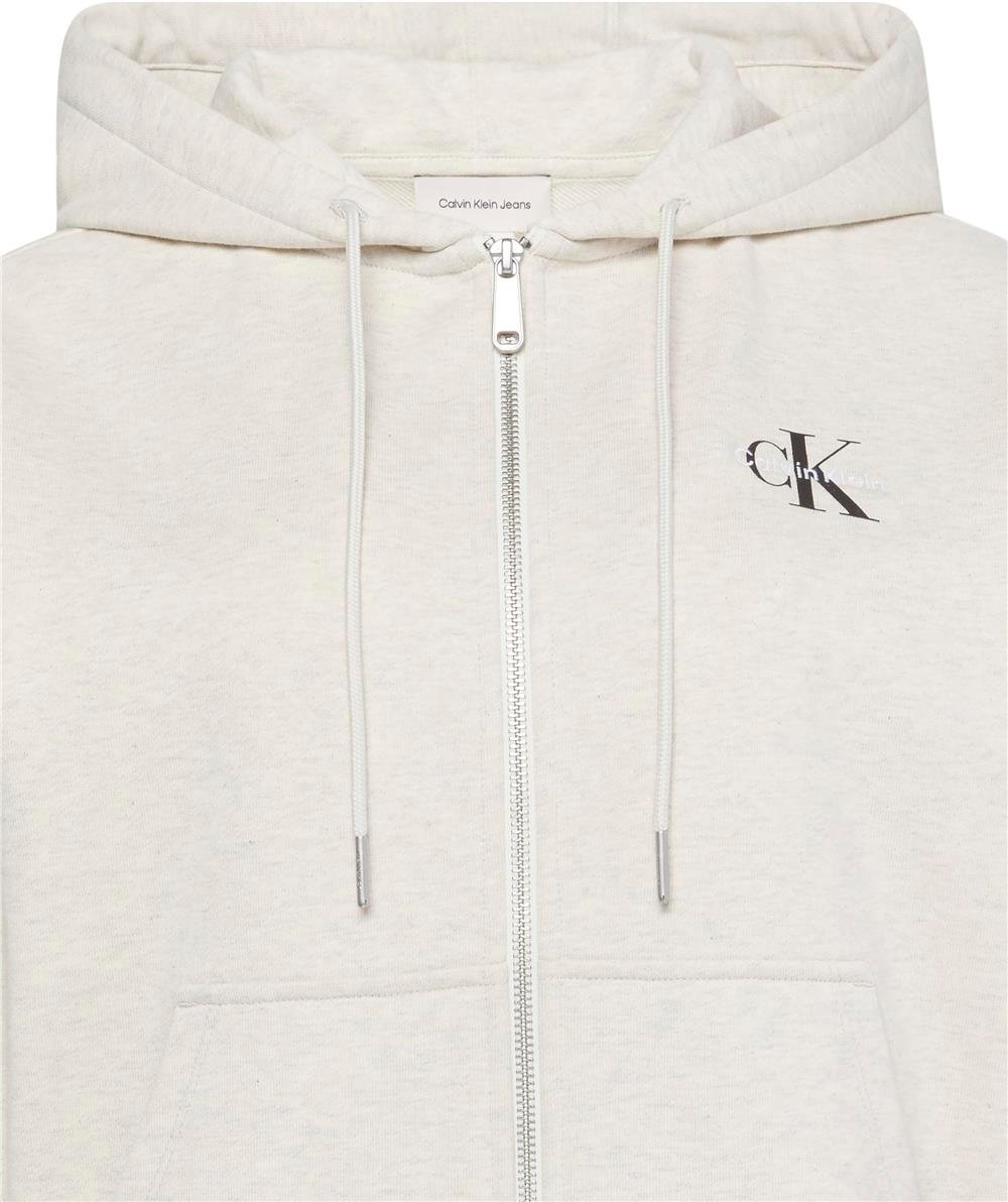 Calvin Klein Monologo French Terry Fz Bf Kadın Kapüşonlu Sweatshirt