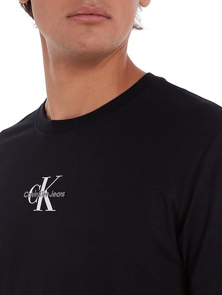 Calvin Klein Monologo Regular Erkek Bisiklet Yaka T-Shirt