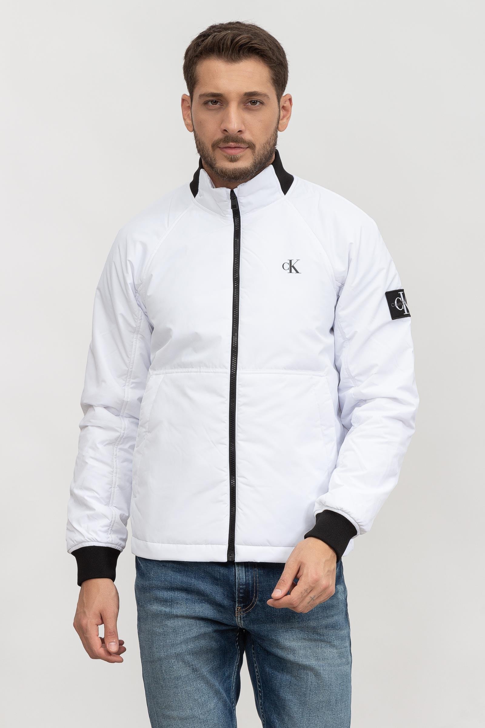 Calvin Klein Padded Harrington Erkek Mont