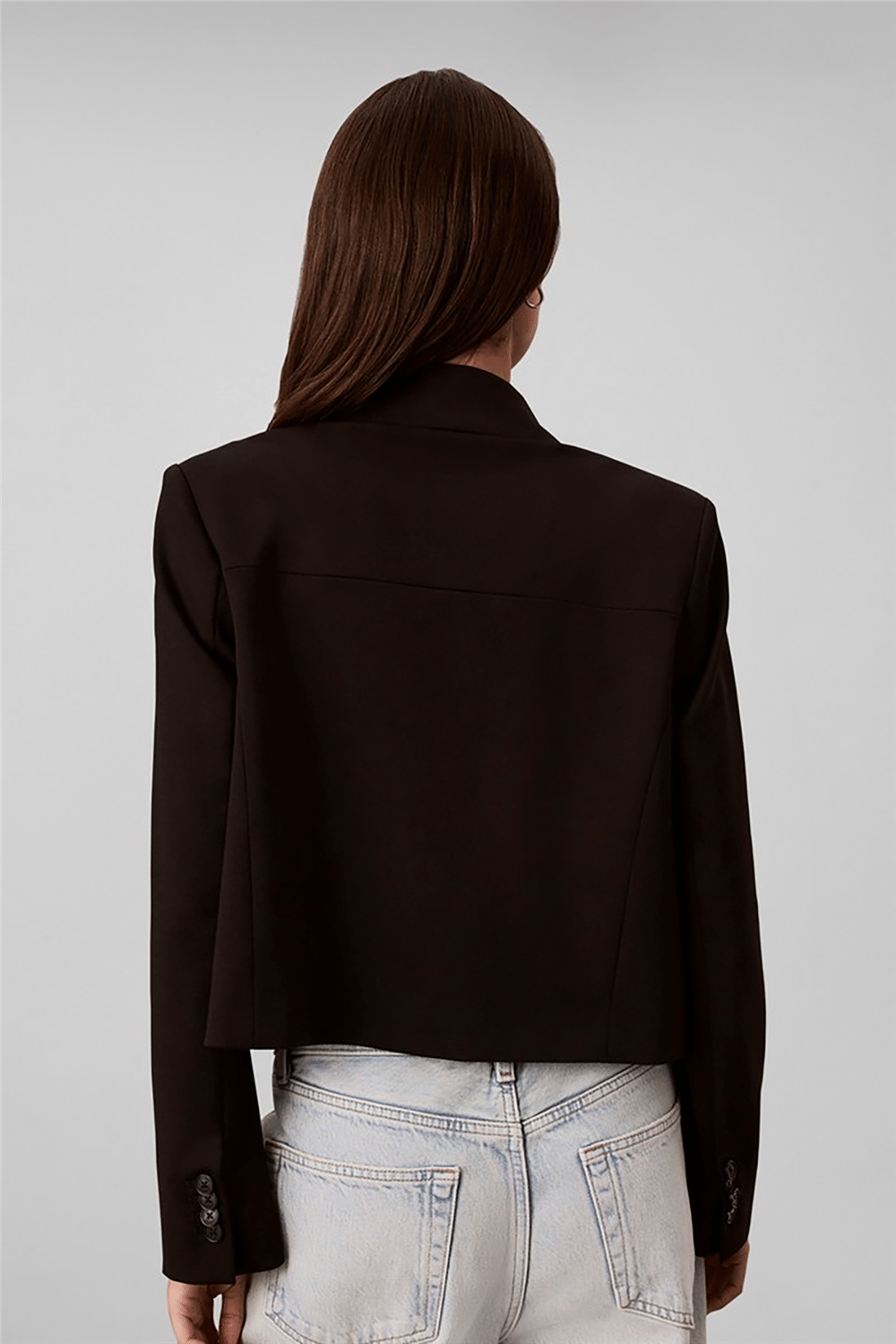 Calvin Klein Ponte Jacket Kadın Blazer Ceket Siyah