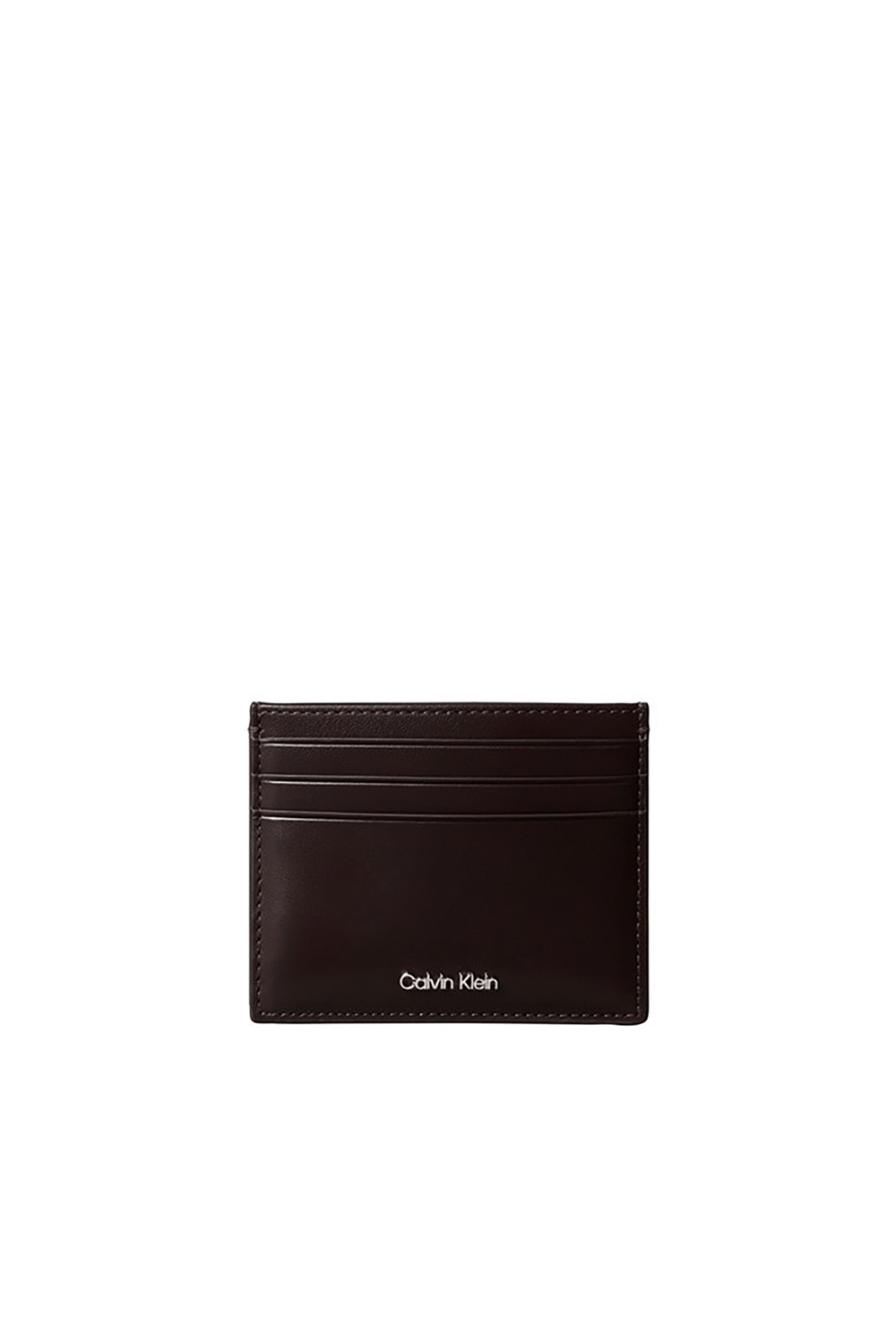 Calvin Klein Raised Cardholder Erkek Kartlık Kahverengi