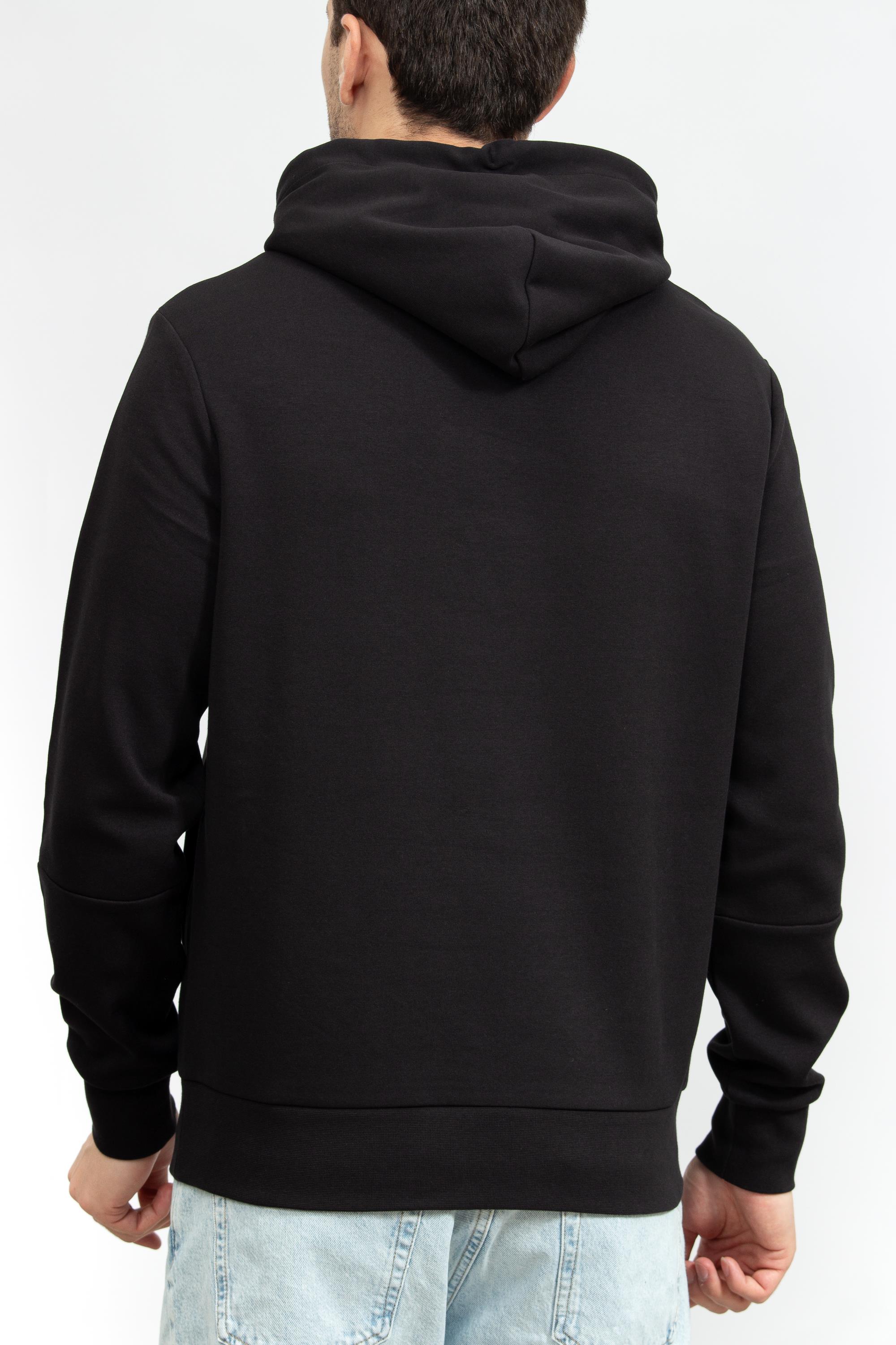 Calvin Klein Raised Logo Tape Erkek Kapüşonlu Sweatshirt