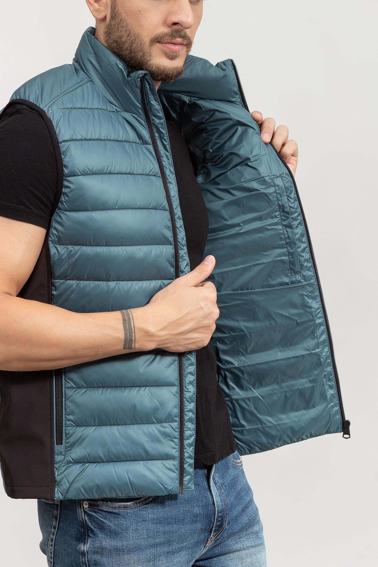 Calvin Klein Recycled Side Logo Erkek Yelek