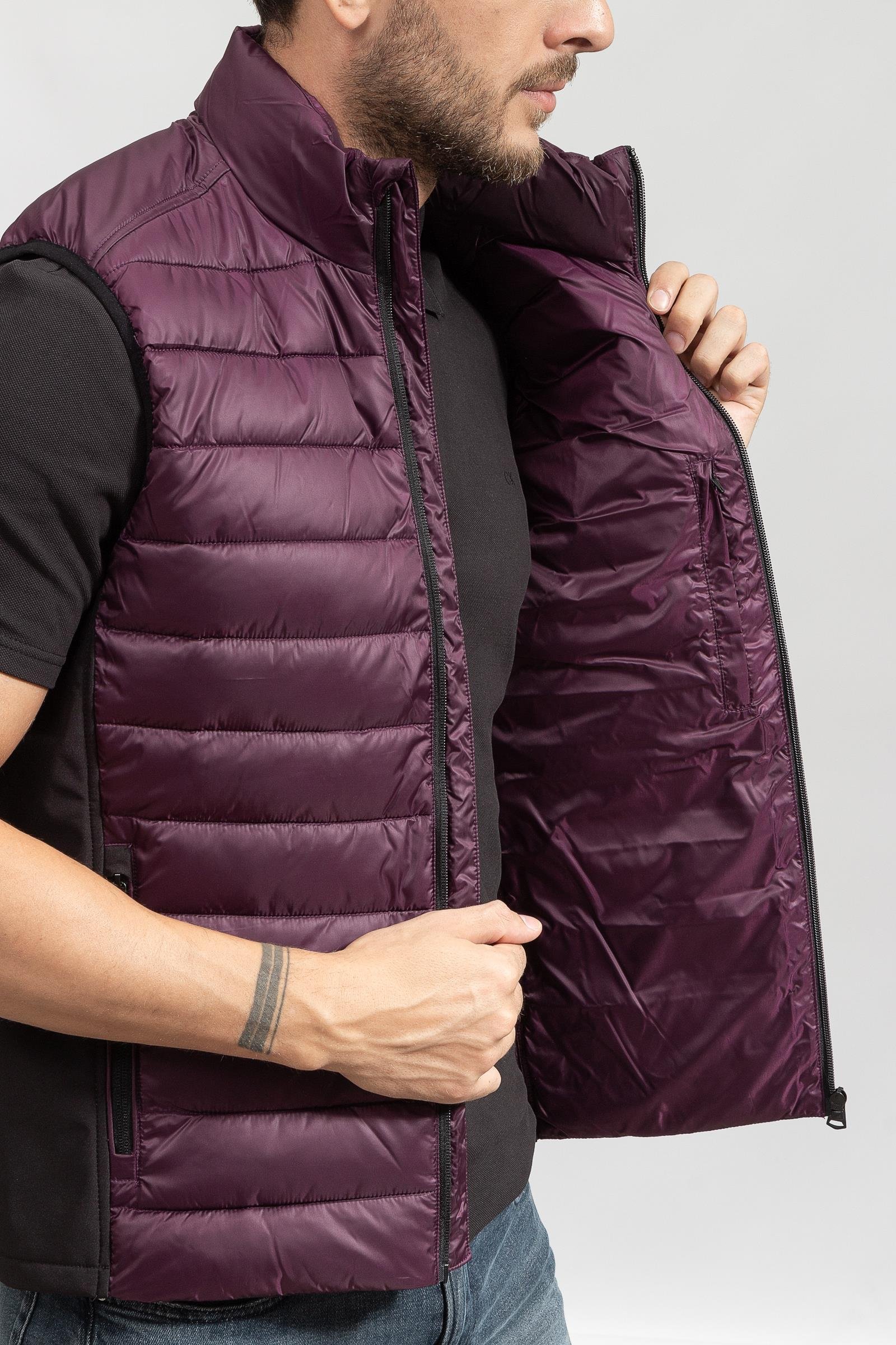 Calvin Klein Recycled Side Logo Erkek Yelek