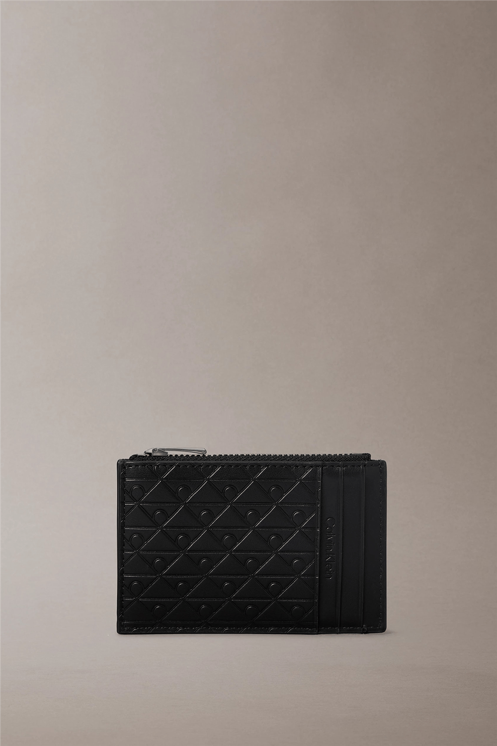 Calvin Klein Refined Emblem Mix N/S Zip Cardh Erkek Kartlık Siyah