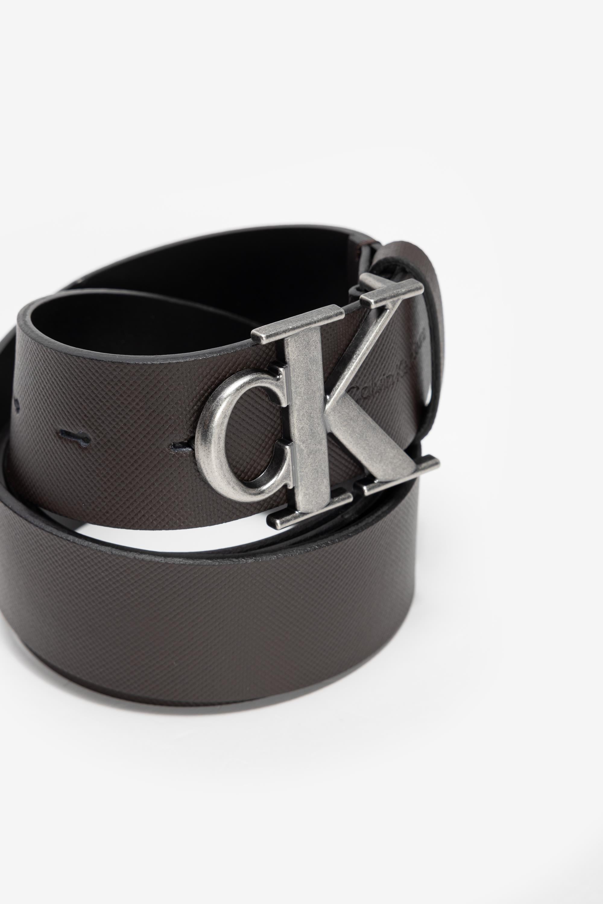 Calvin Klein Ro Mono Plaque Erkek Kemer