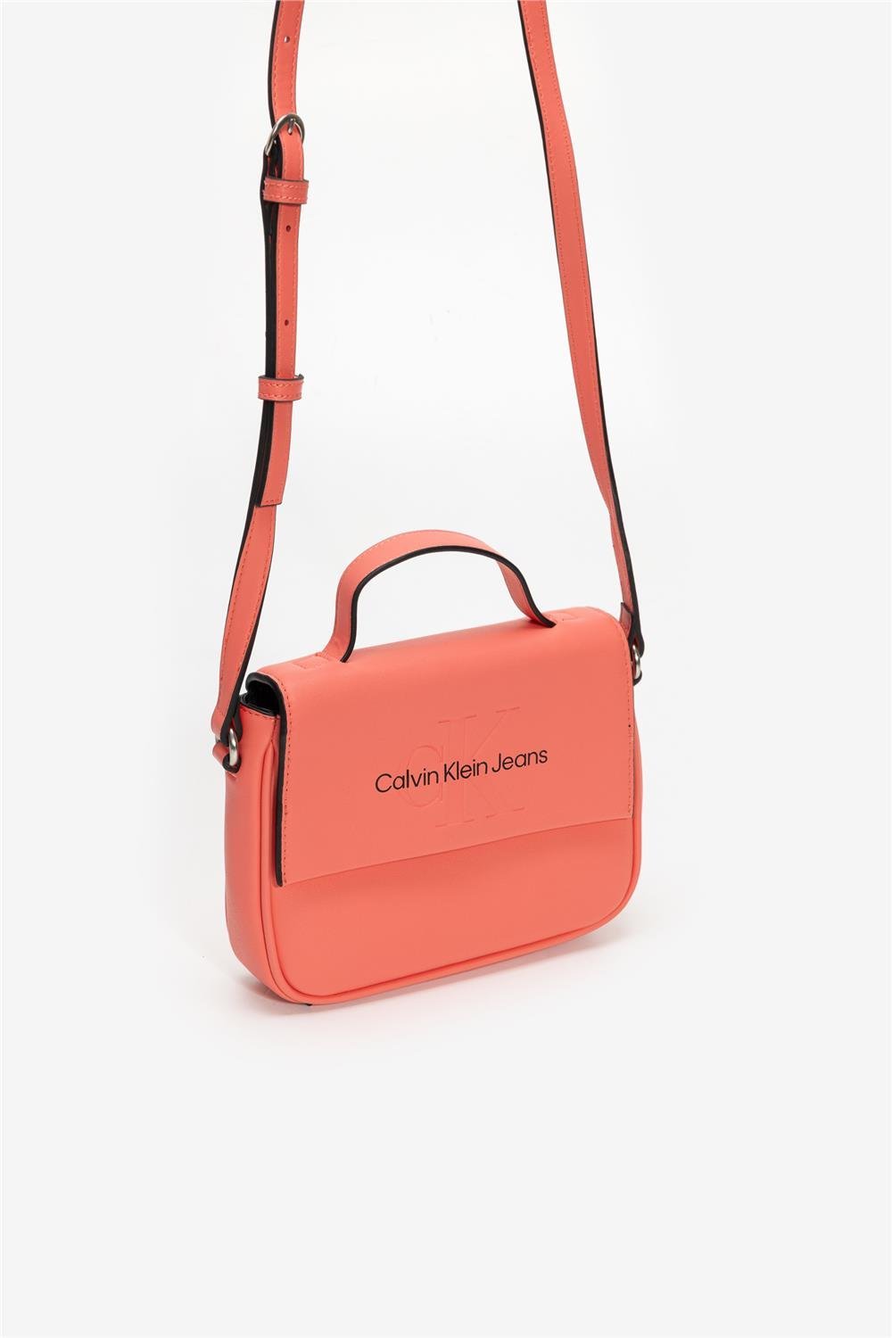 Calvin Klein Sculpted Boxy Flap Cb20 Mono Kadın Mini Omuz Çantası