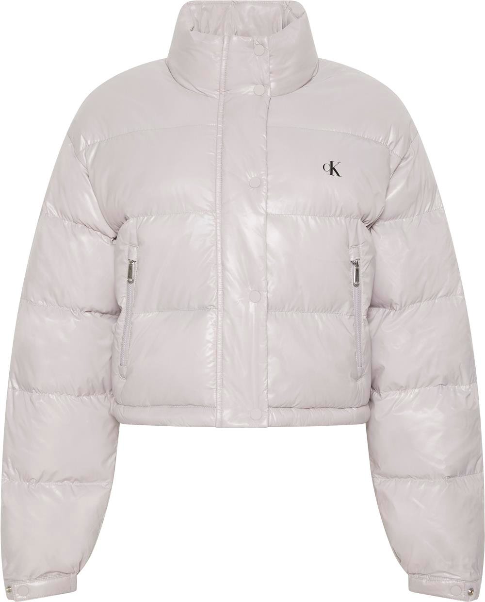 Calvin Klein Shine Crop Puffer Kadın Mont