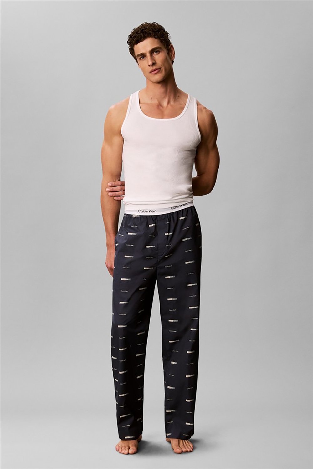 Calvin Klein Sleep Pant Erkek Pijama Altı Mavi