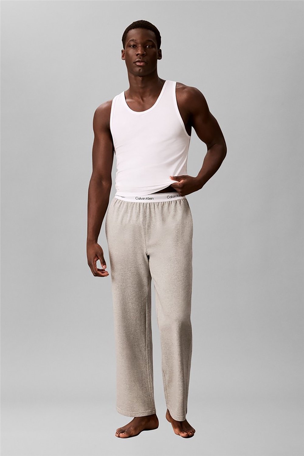 Calvin Klein Sleep Pant Erkek Pijama Altı Gri