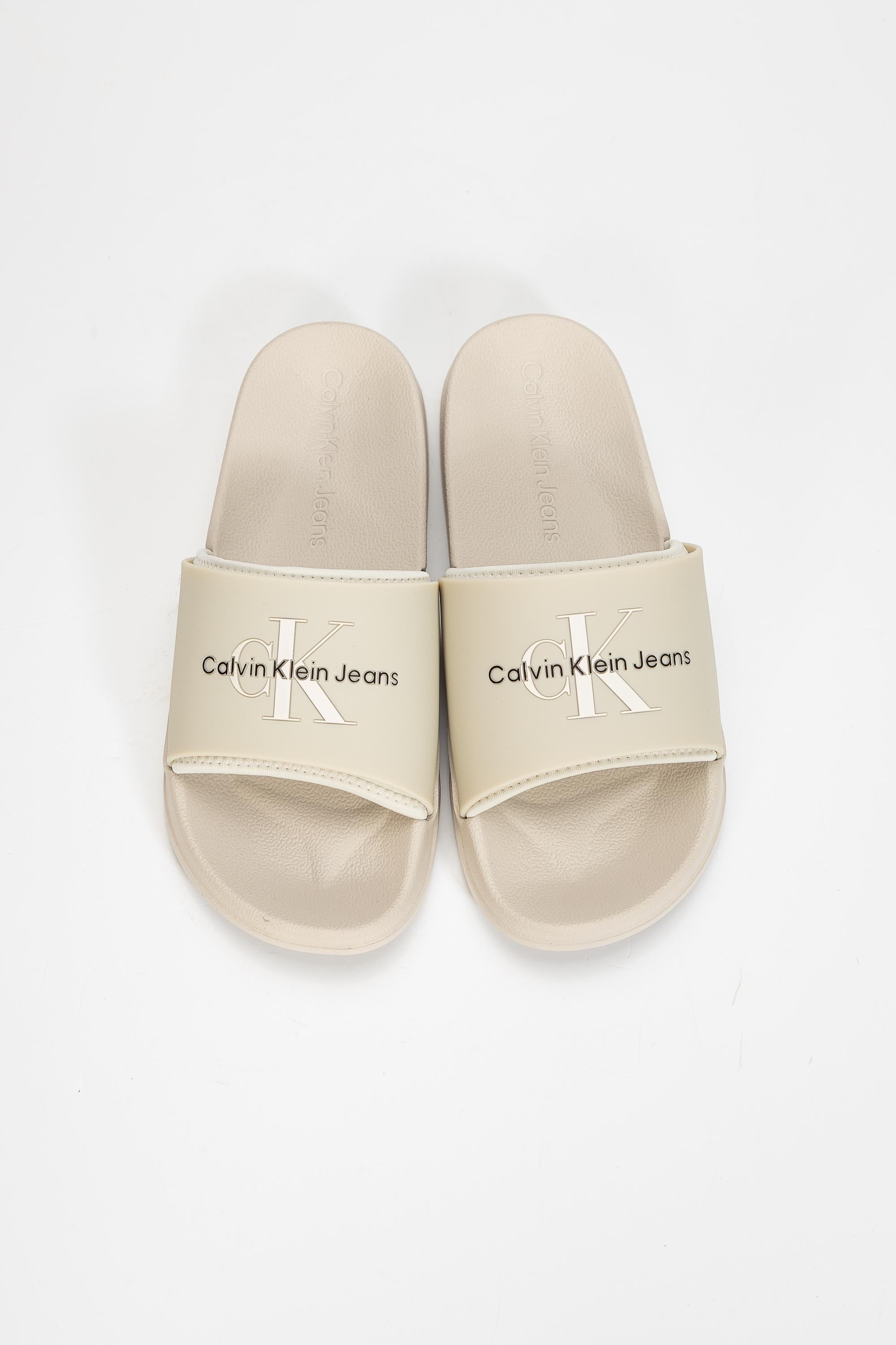 Calvin Klein Slide Monogram Erkek Terlik