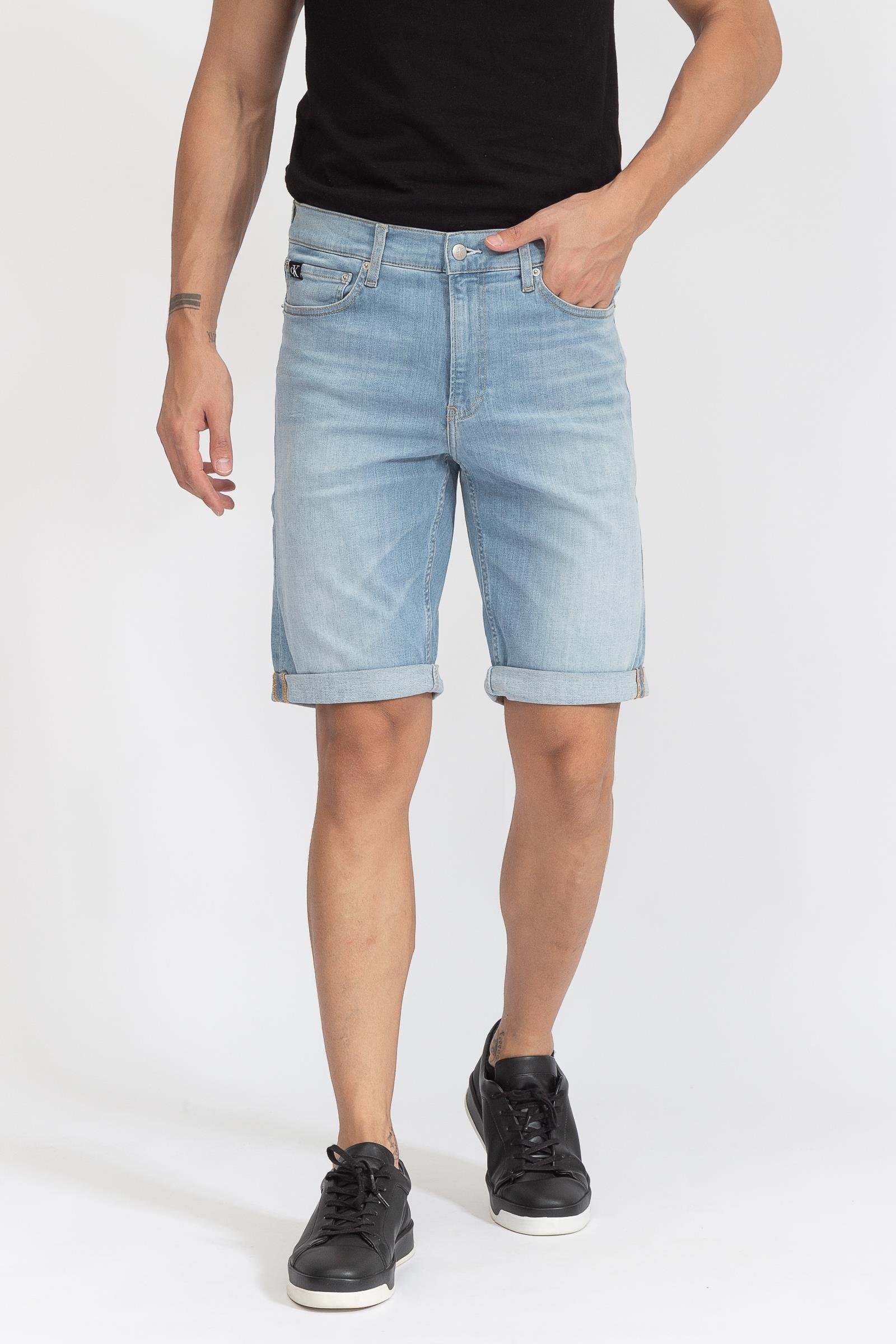 Calvin Klein Slim Short Erkek Jean Şort
