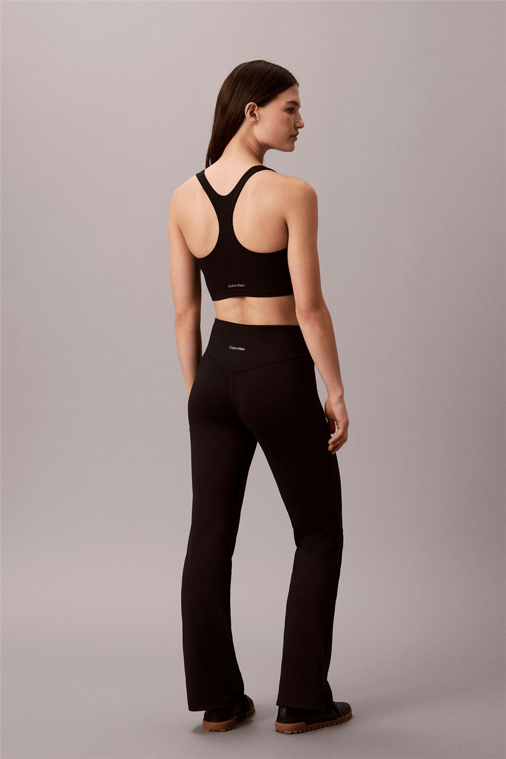 Calvin Klein Soft Sport Longline Bra Kadın Sporcu Sütyen Siyah