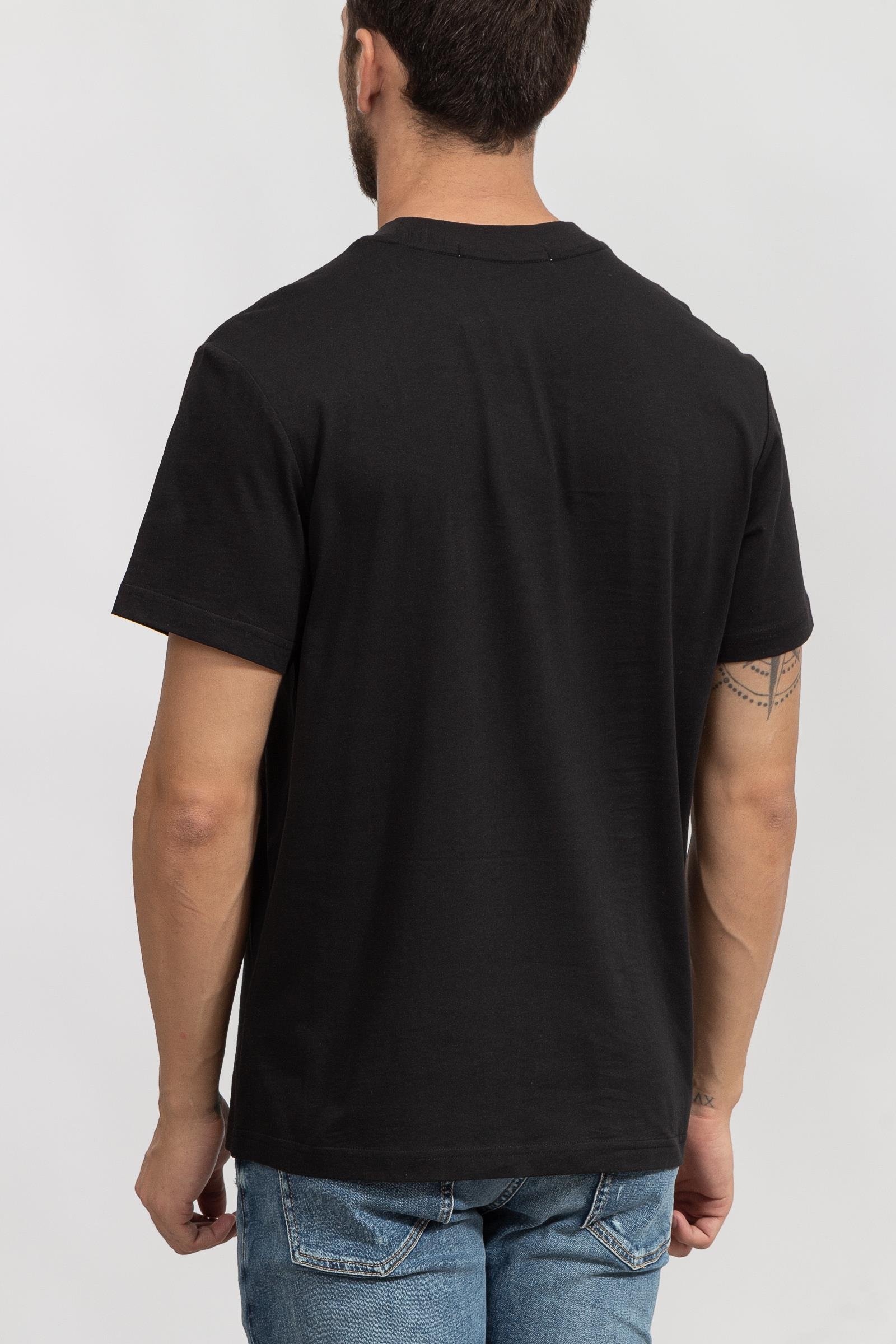 Calvin Klein Splash Photoprint Erkek Bisiklet Yaka T-Shirt
