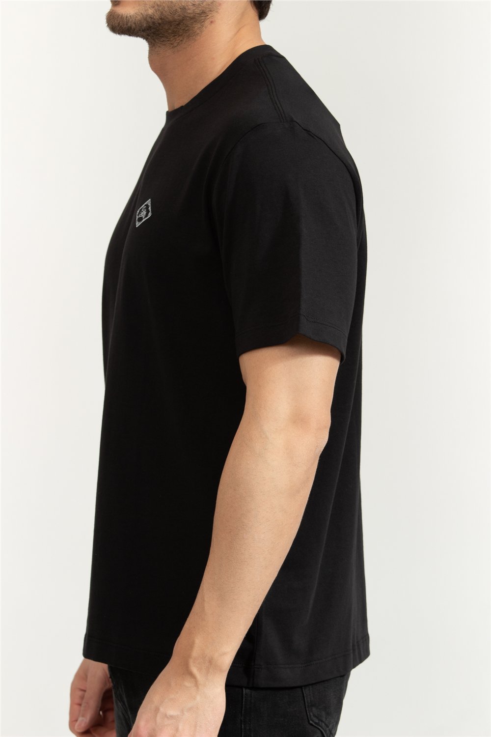 Calvin Klein SS 20S Calvin Matchbox Graphic T Erkek Bisiklet Yaka T-Shirt