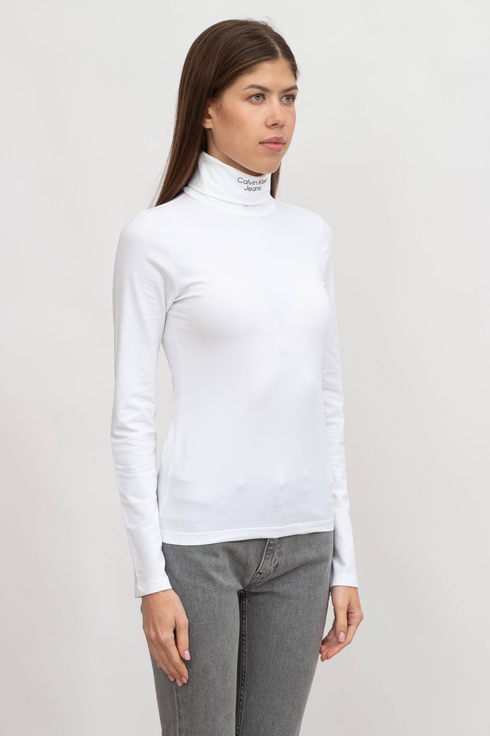 Calvin Klein Stacked Logo Kadın Triko