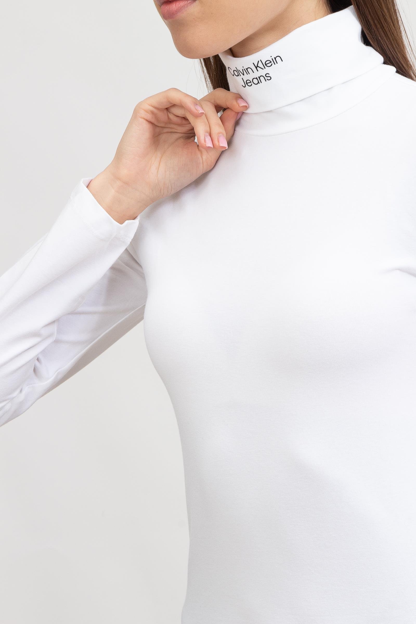 Calvin Klein Stacked Logo Kadın Triko