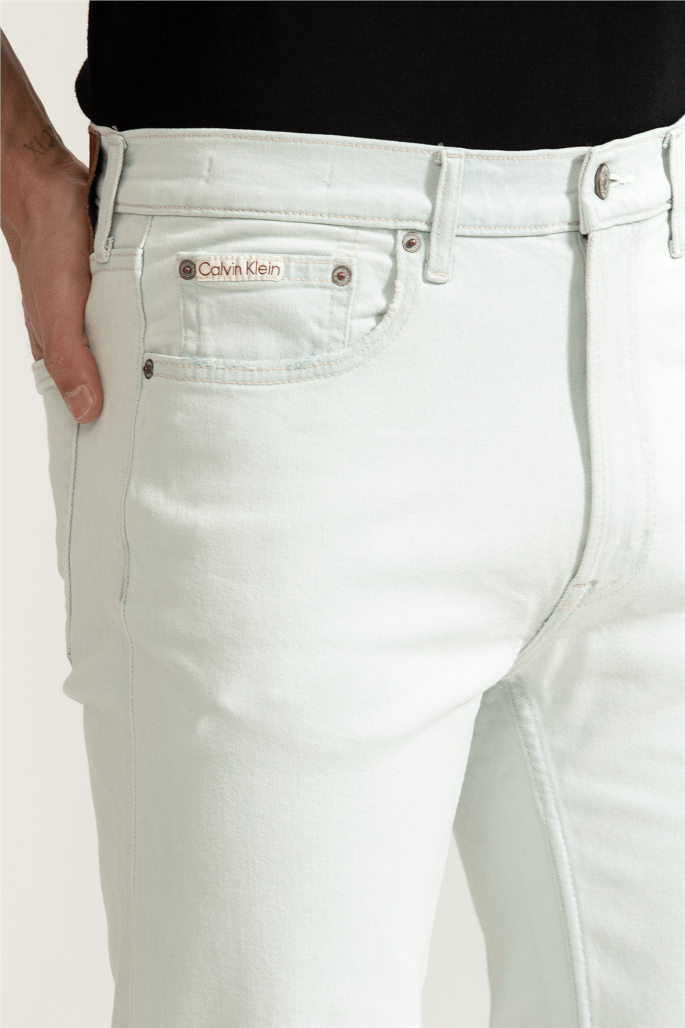 Calvin Klein Standard Straight Bl Erkek Jean Pantolon